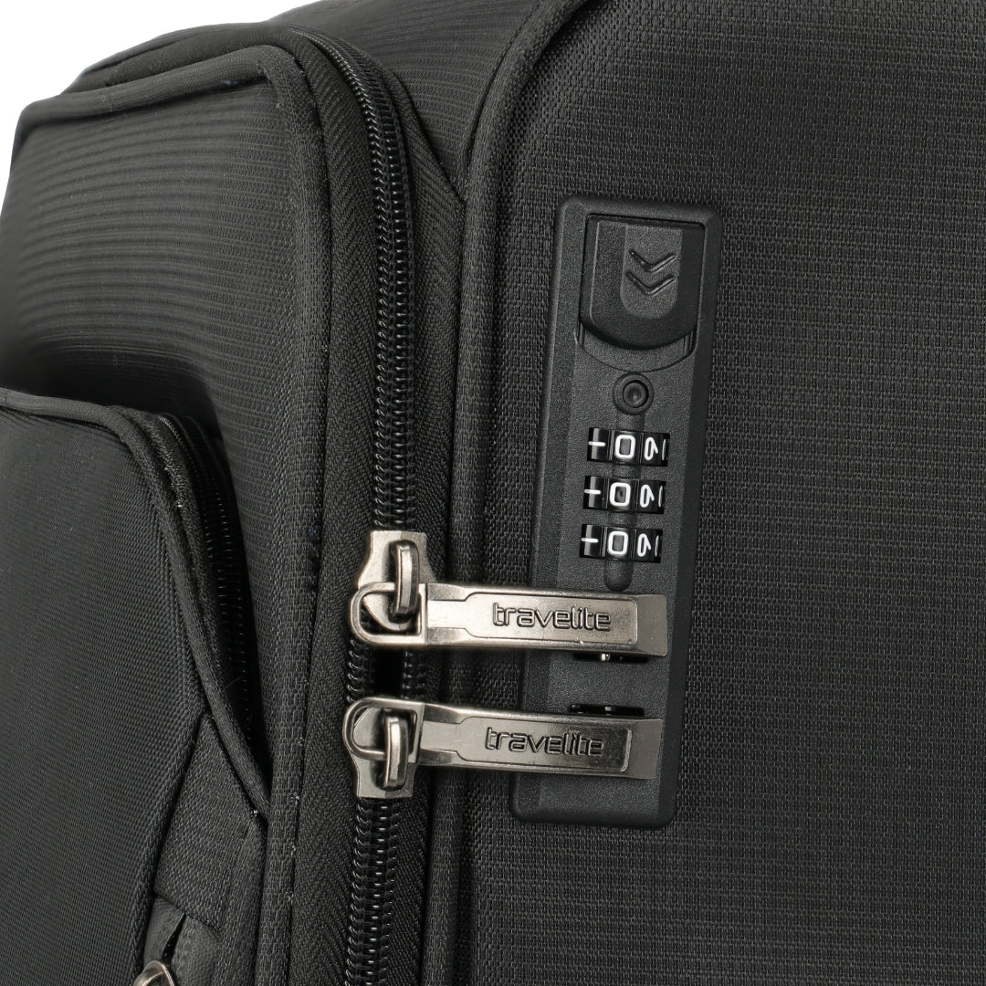 Jetpack Slim Cabin Trolley S black