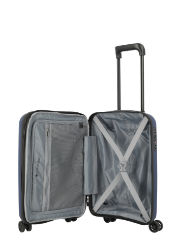 SKYMATE 4w Cabin Trolley marineblaue