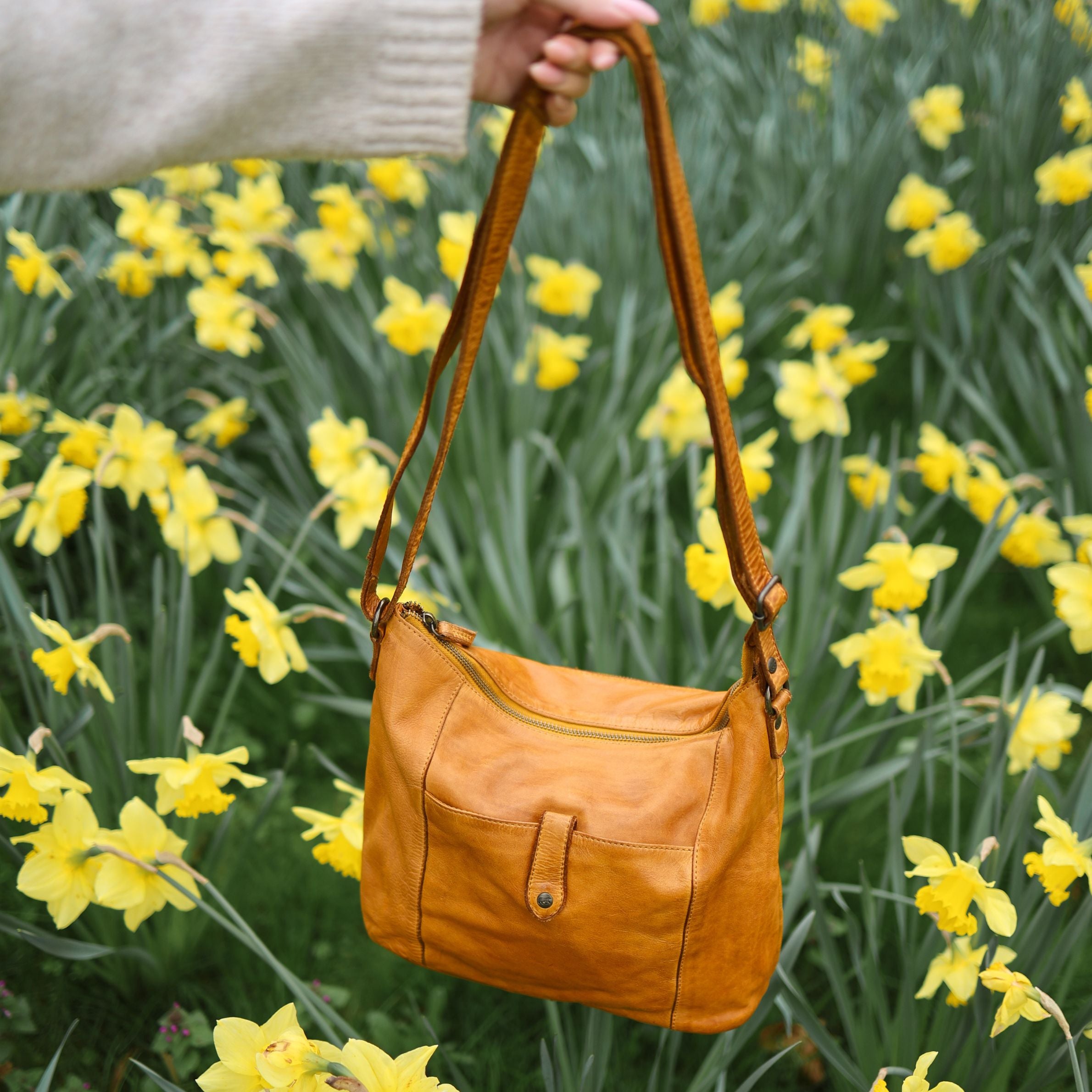 Umhängetasche 'Sophia' Gelb