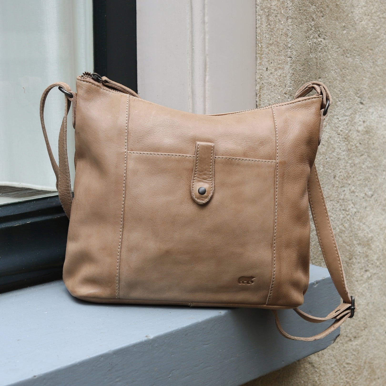 Umhängetasche 'Sophia' beige