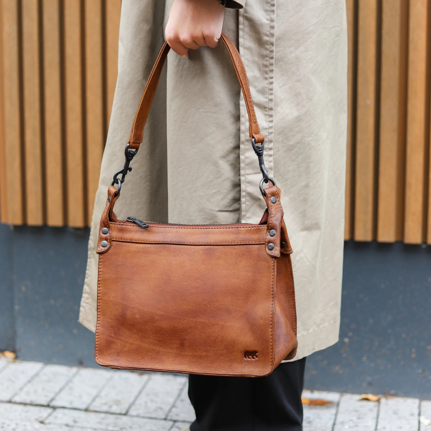 Hand-/Umhängetasche 'Clemens Mini' Navy