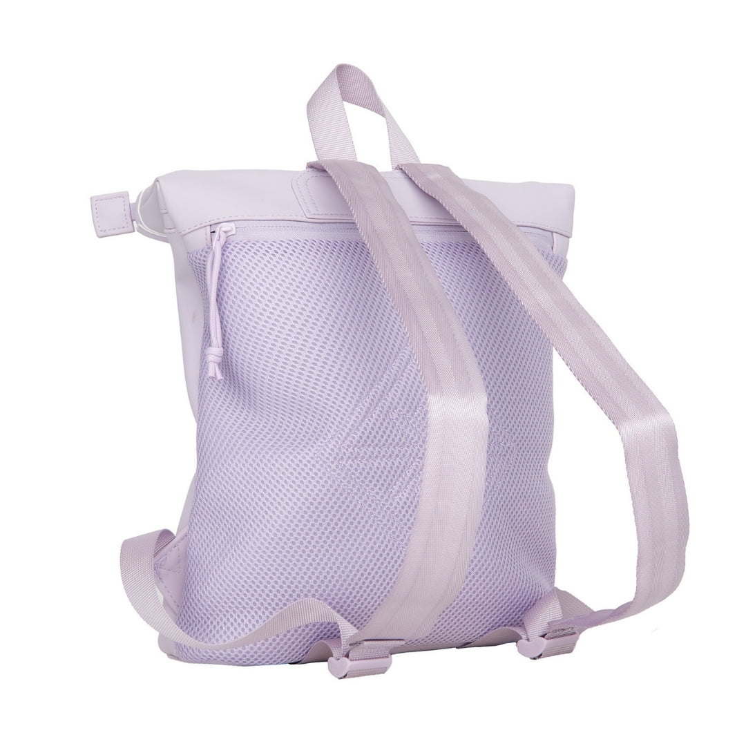Branson - Mini waterafstotend rolltop rugzakje 'Los Angeles' 7L lila