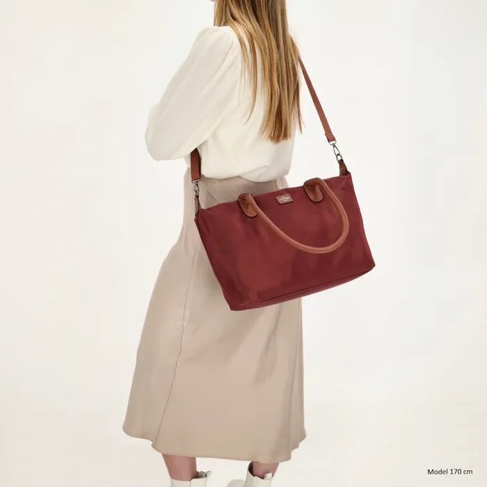 Buckingham - Shopper bordeaux