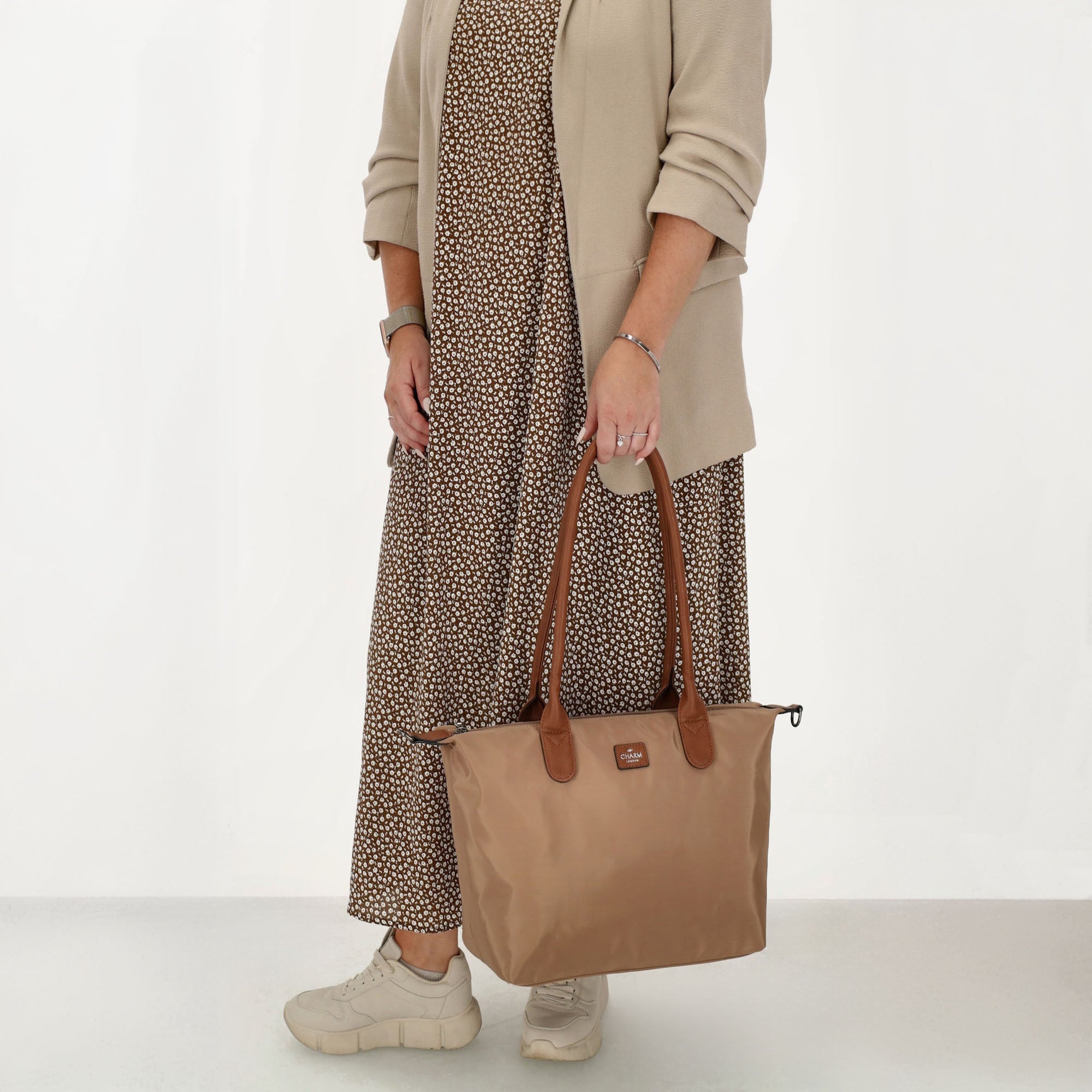 Buckingham Shopper Blau
