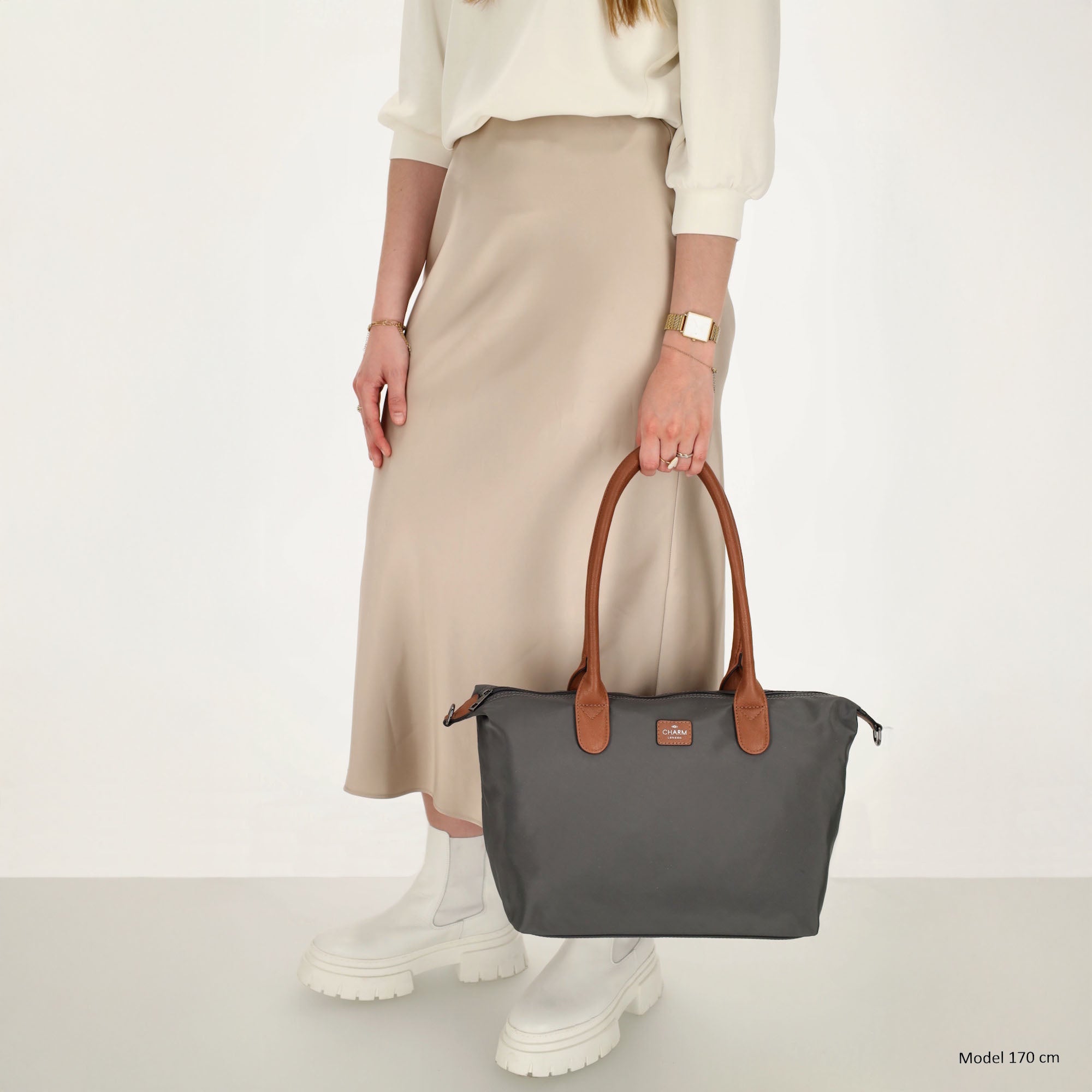 Buckingham Shopper Elefantengrau