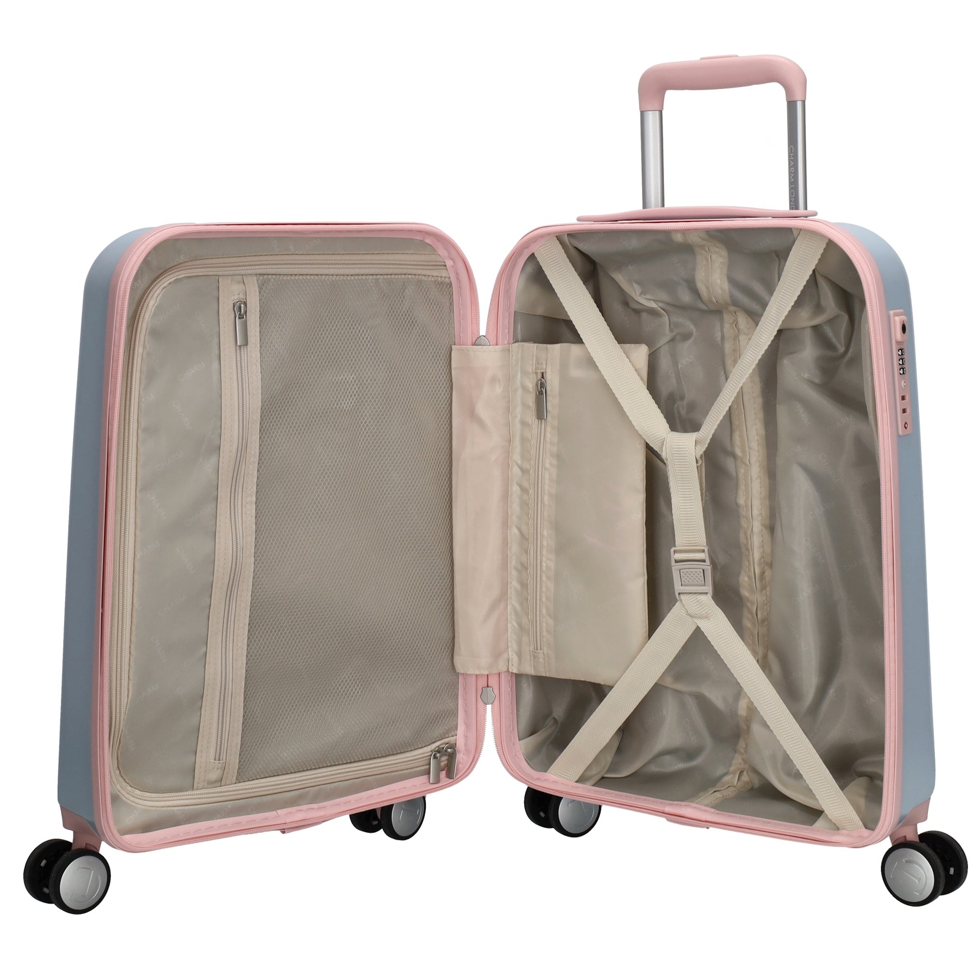 Capetown - Handgepäck Trolley S Babyblau