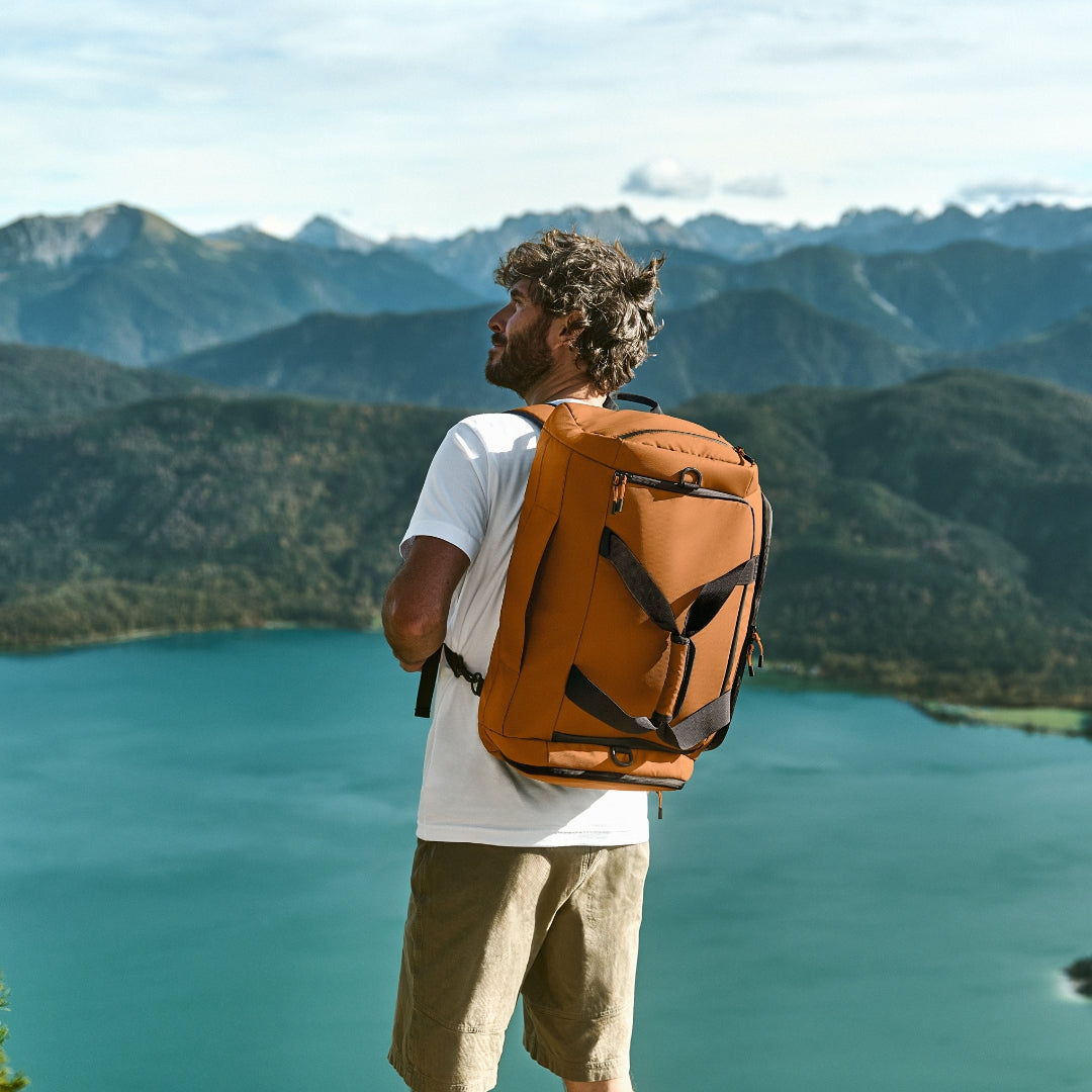 Briize - Wochenendtasche/Rucksack curry