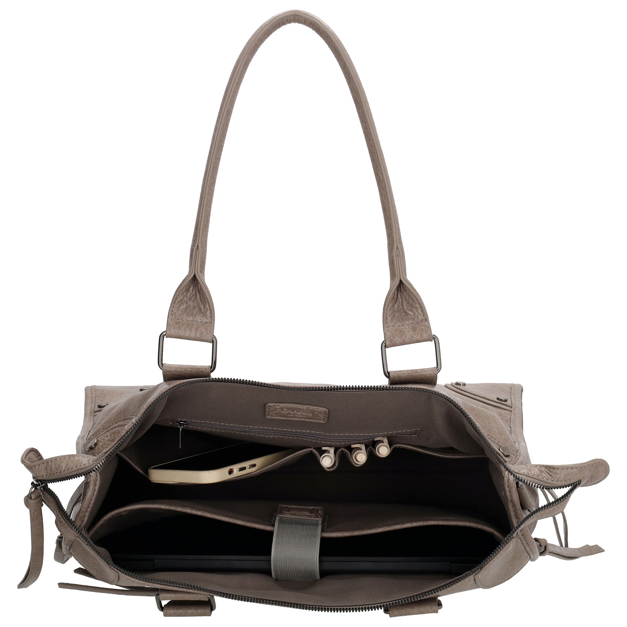 Berlin - Laptoptas 15.6'' taupe