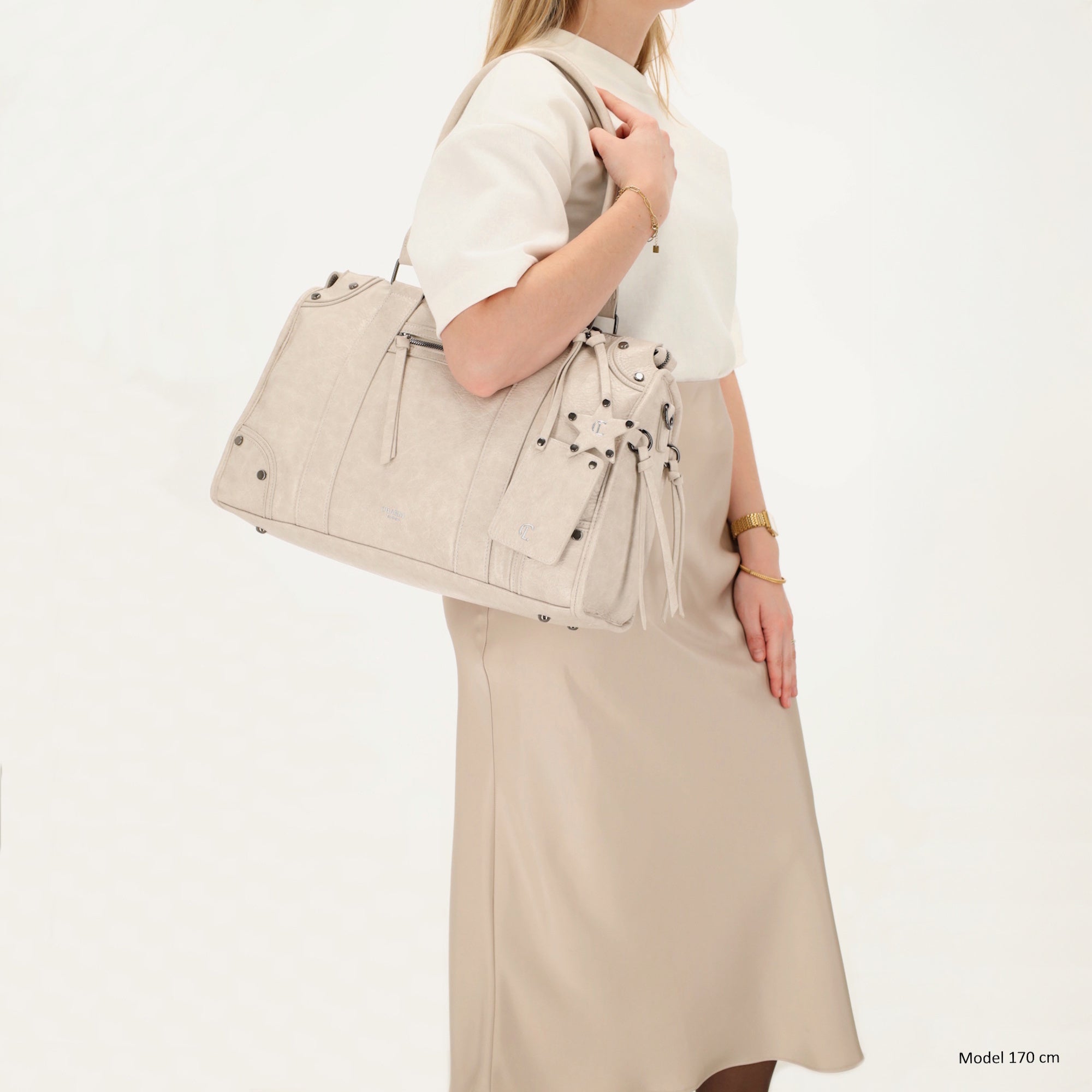 Berlin - Laptop Tasche 15.6'' Creme
