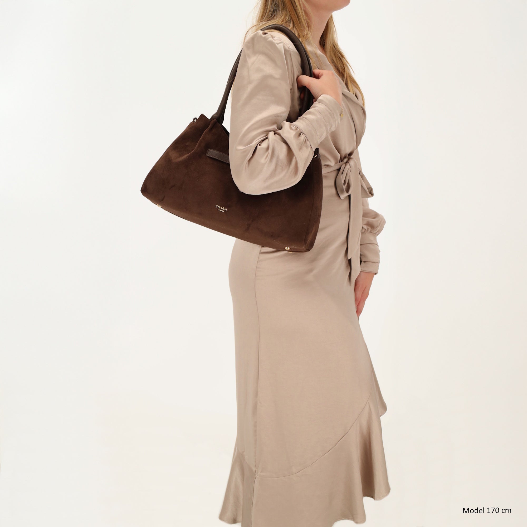 Dubai – Hand-/Umhängetasche Dunkelbraun