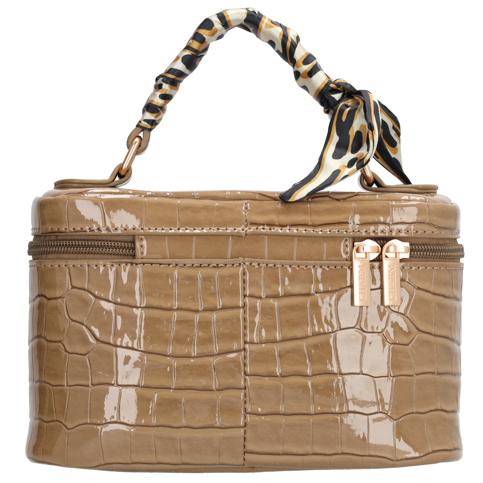 Knightsbridge - Mini hand-/schoudertasje taupe