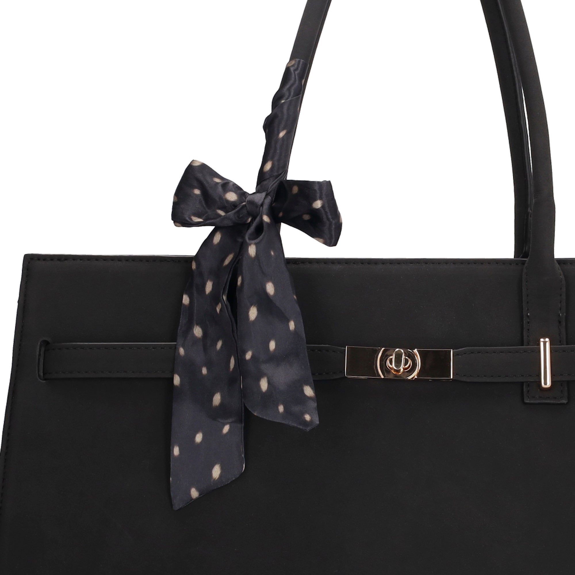 The Hamptons Village - Suèdine Laptoptas 15.6” zwart