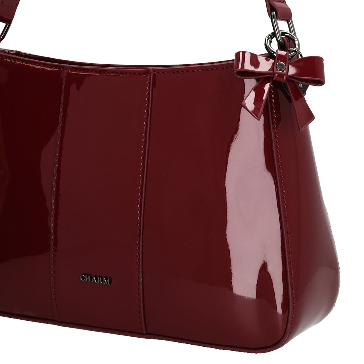 Kensington - Schultertasche Bordeaux