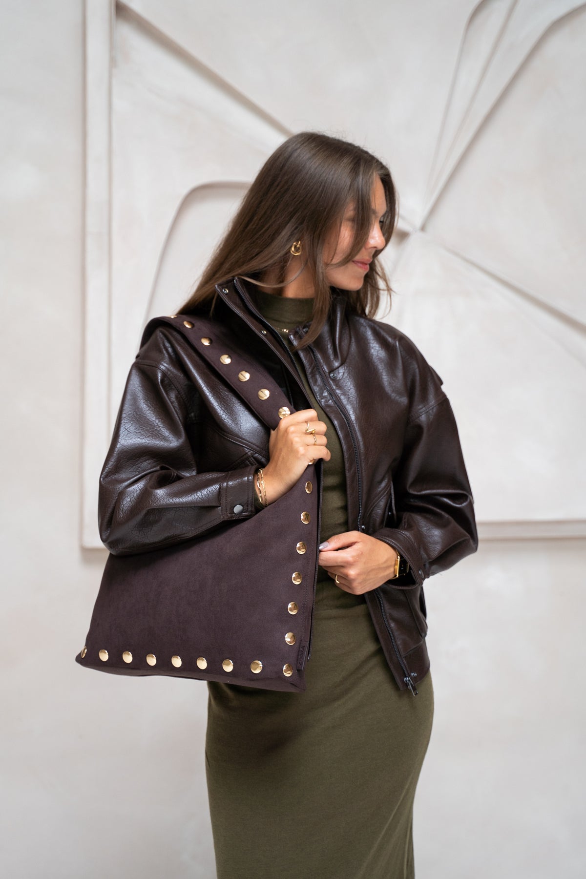 Berlin - Laptop Tasche 15.6'' Dunkelbraun