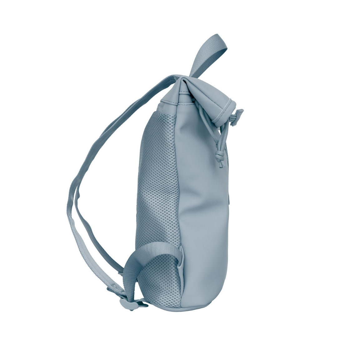 Branson - Mini waterafstotend rolltop rugzakje 'Los Angeles' 7L soft blue