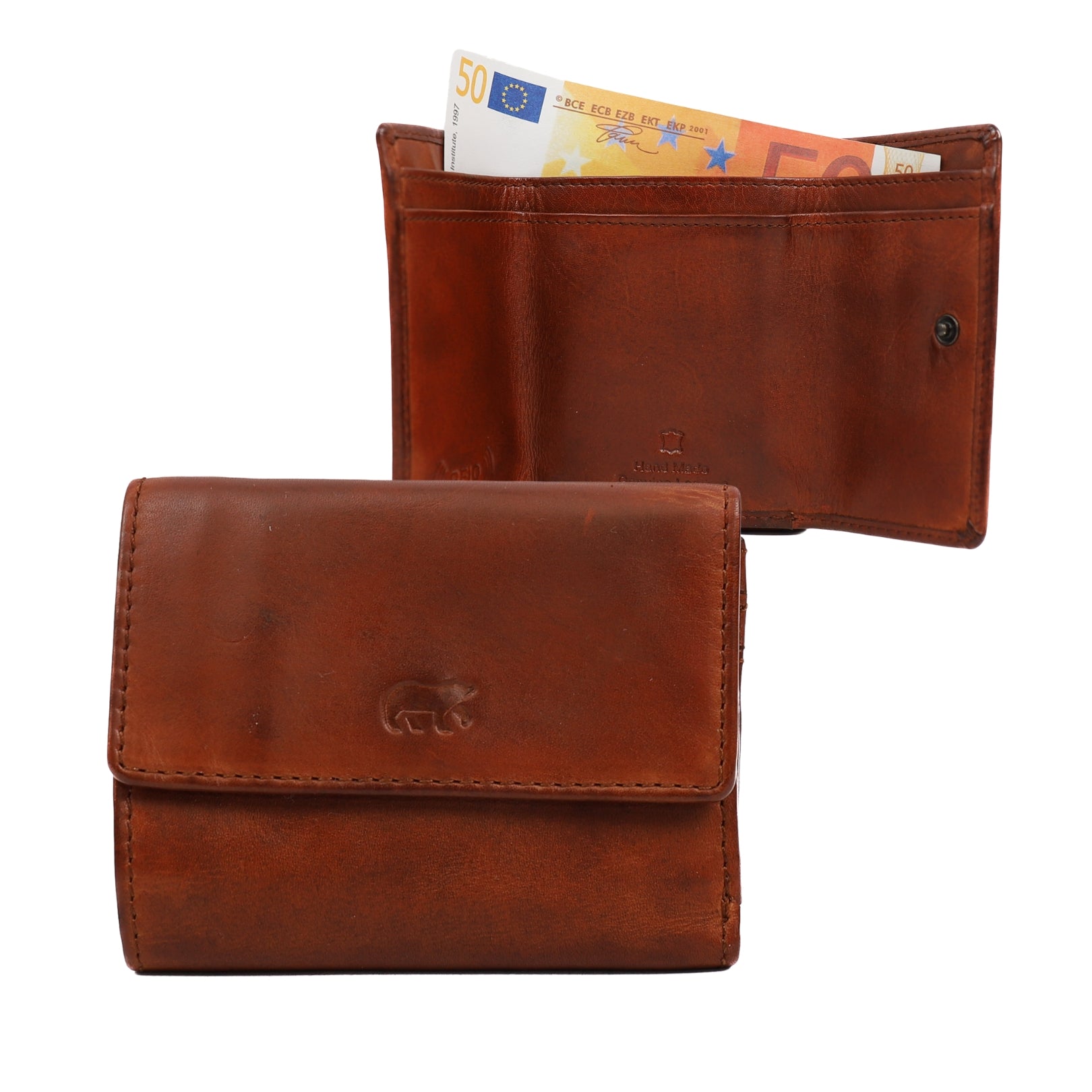 Geldbörse 'Jolie' cognac - CL 14618
