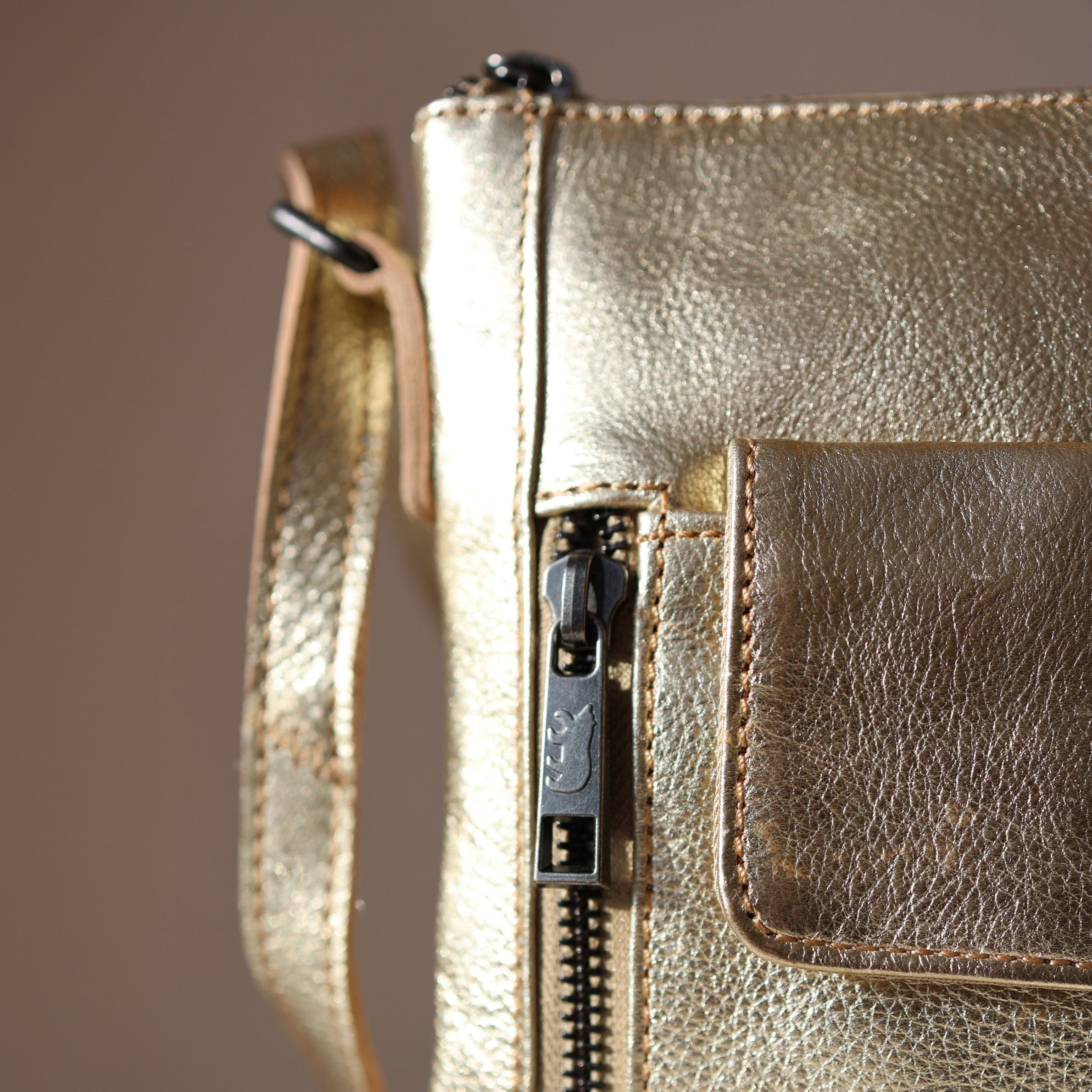 Umhängetasche 'Davide' Champagne