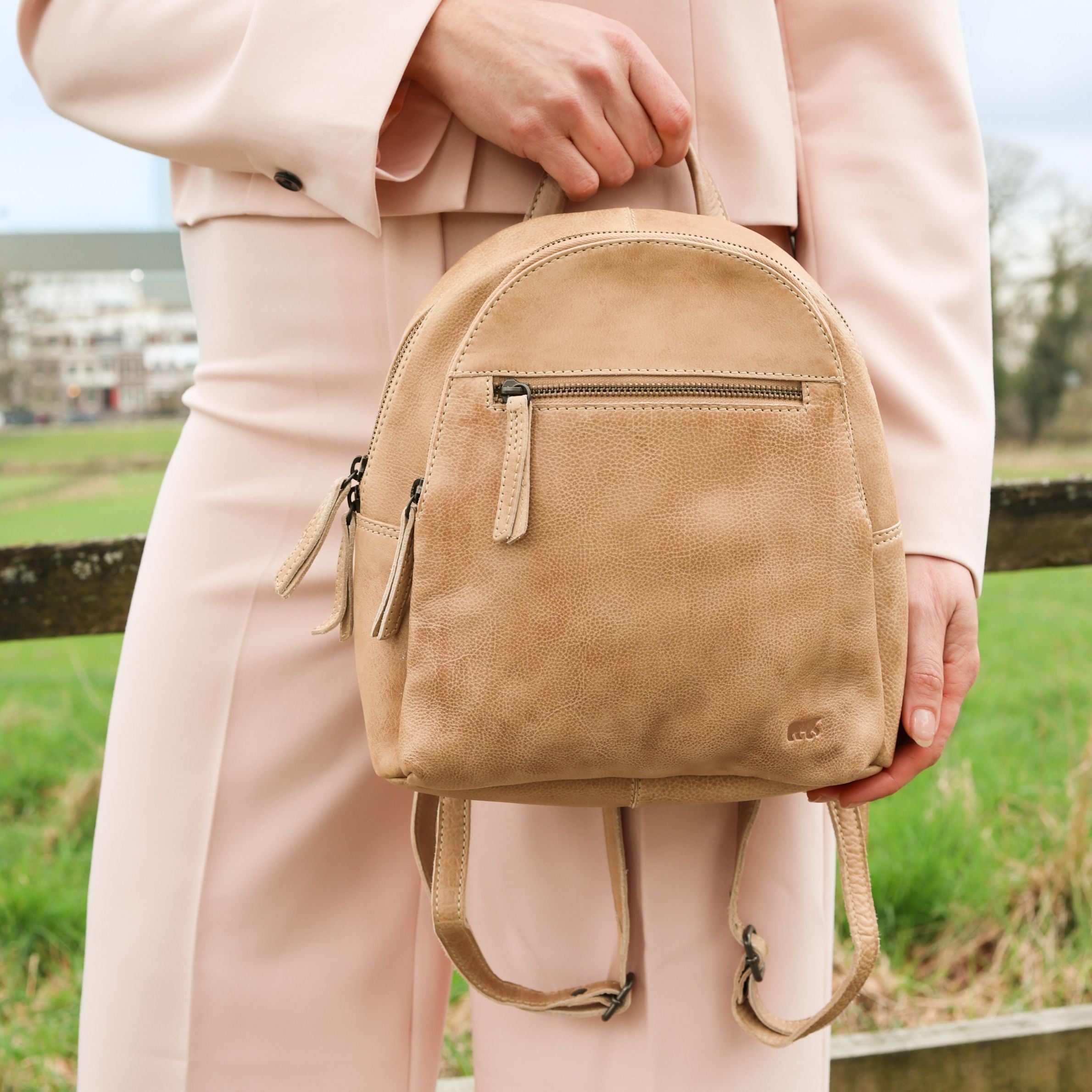 Rucksack 'Kim' beige