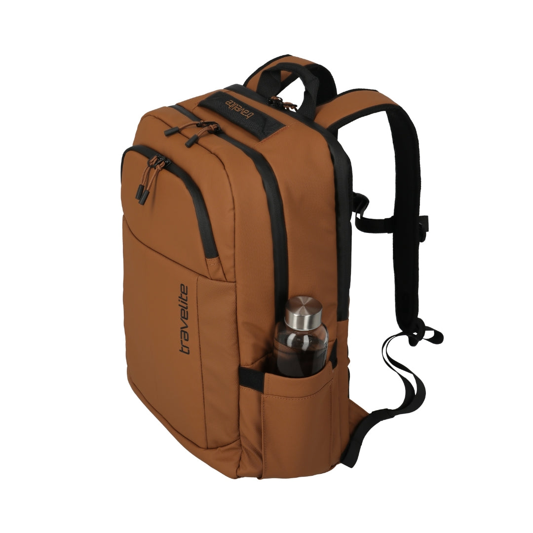 Briize - Wasserabweisender Laptop Rucksack M 15.6" curry