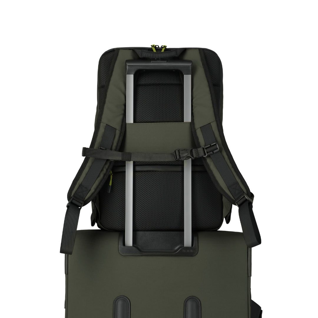 Briize – Wasserabweisender Laptop Rucksack M 15.6” khaki