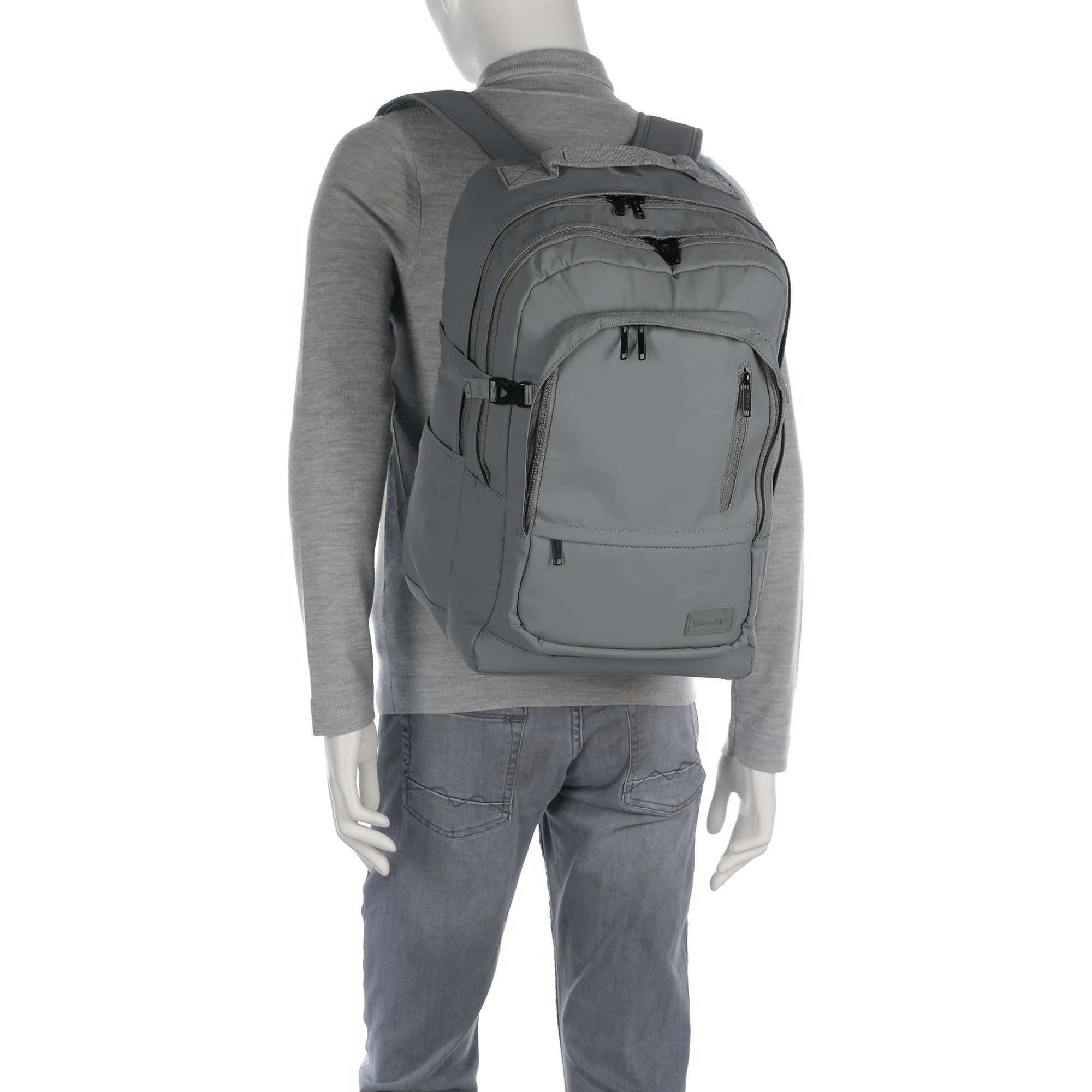 Laptoprucksack 'Basics' grau