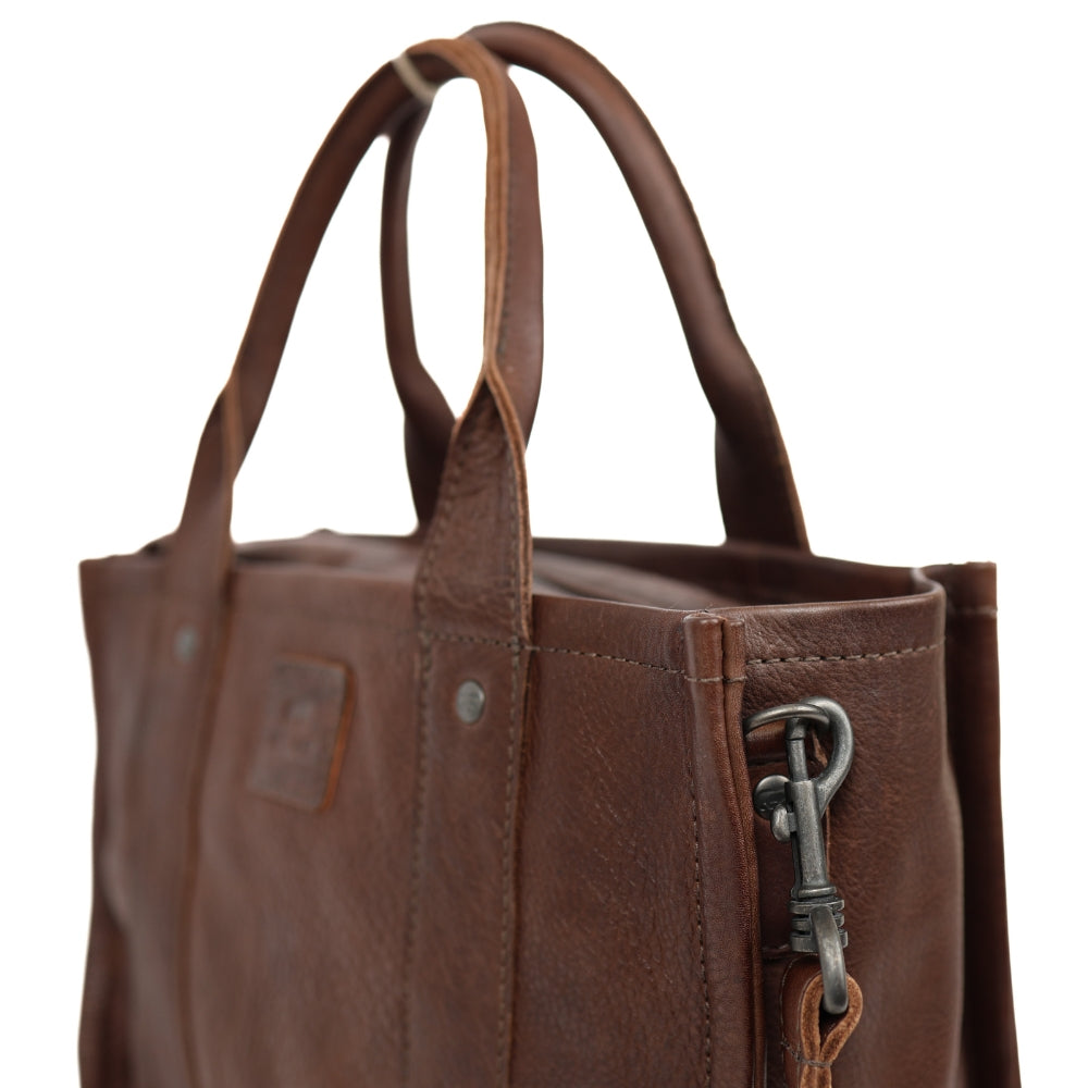 Tote Bag 'Pepe' M Dunkelbraun