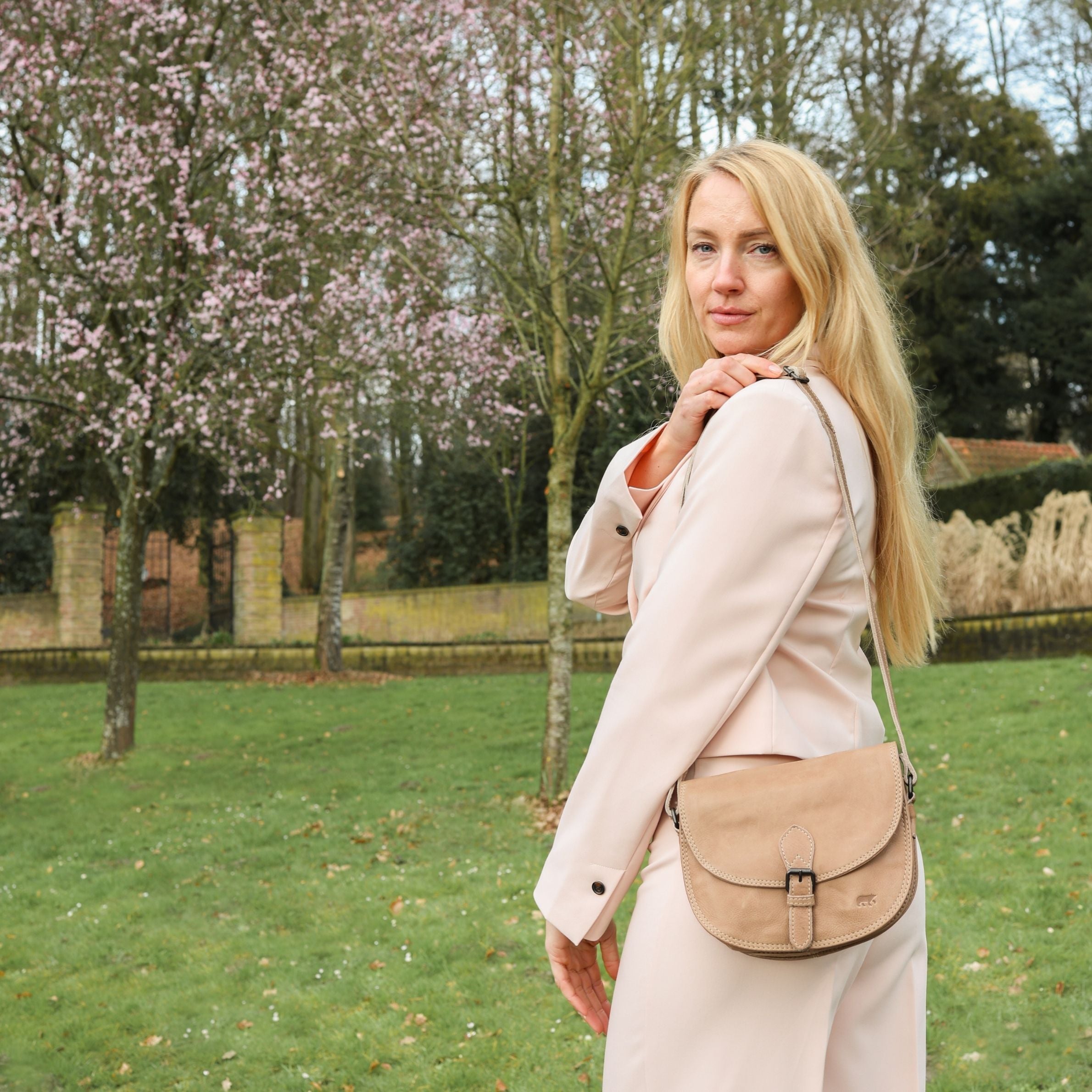 Umhängetasche 'Gigi' Beige