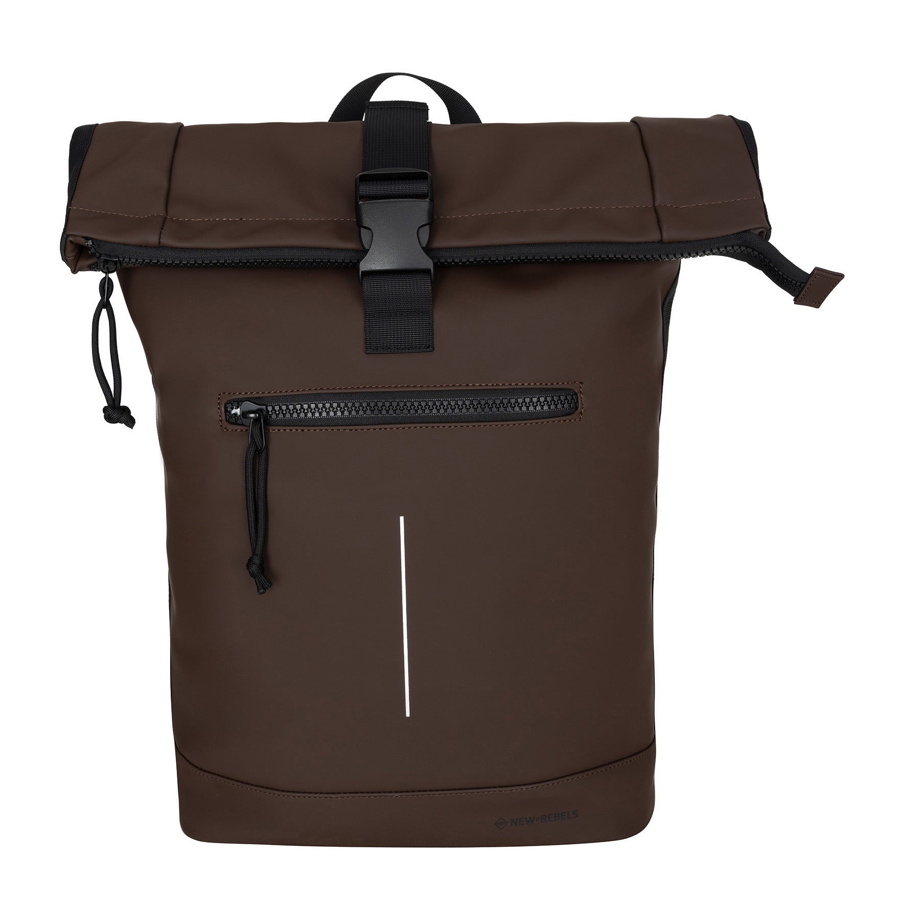 Mart - Waterafstotende rolrugzak 'New York' mocca 17-21L