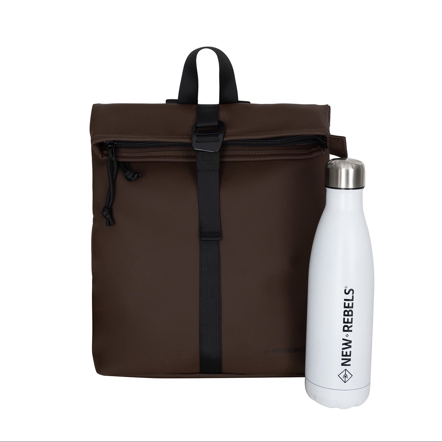 Mart – Wasserabweisender Rollrucksack 'Los Angeles' Mini Mocca 7L