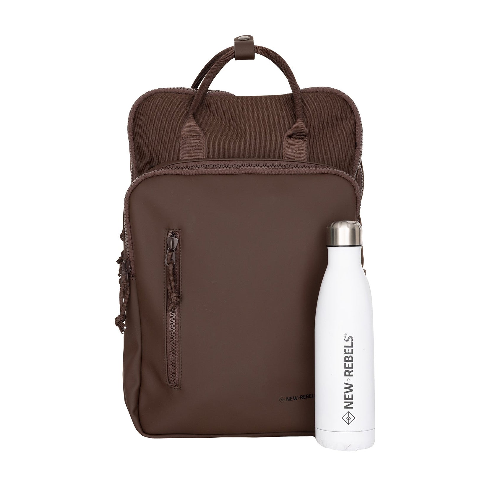 Bruce – Wasserabweisender Rucksack 'Milwaukee' Brown