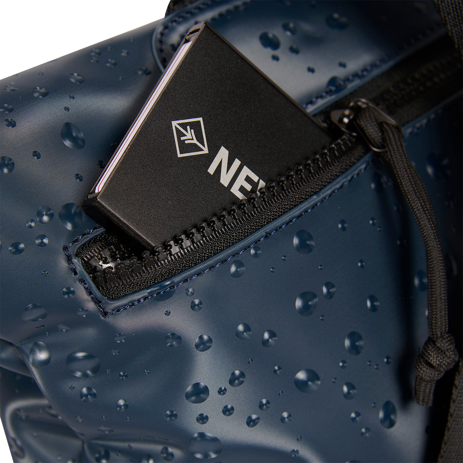 Wasserabweisender Rucksack 'Droplets' 7L Navy