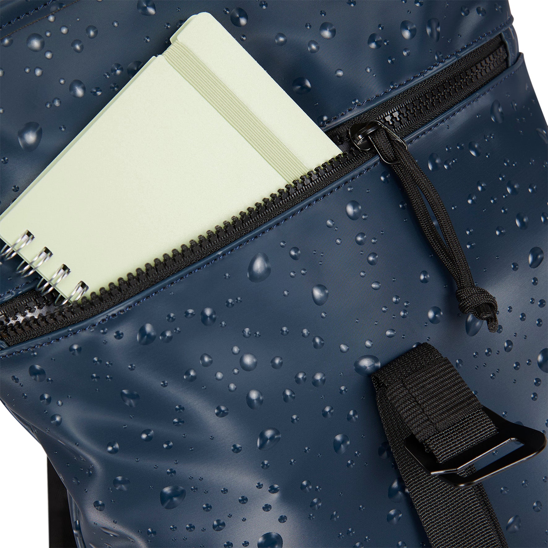 Wasserabweisender Rucksack 'Droplets' 7L Navy