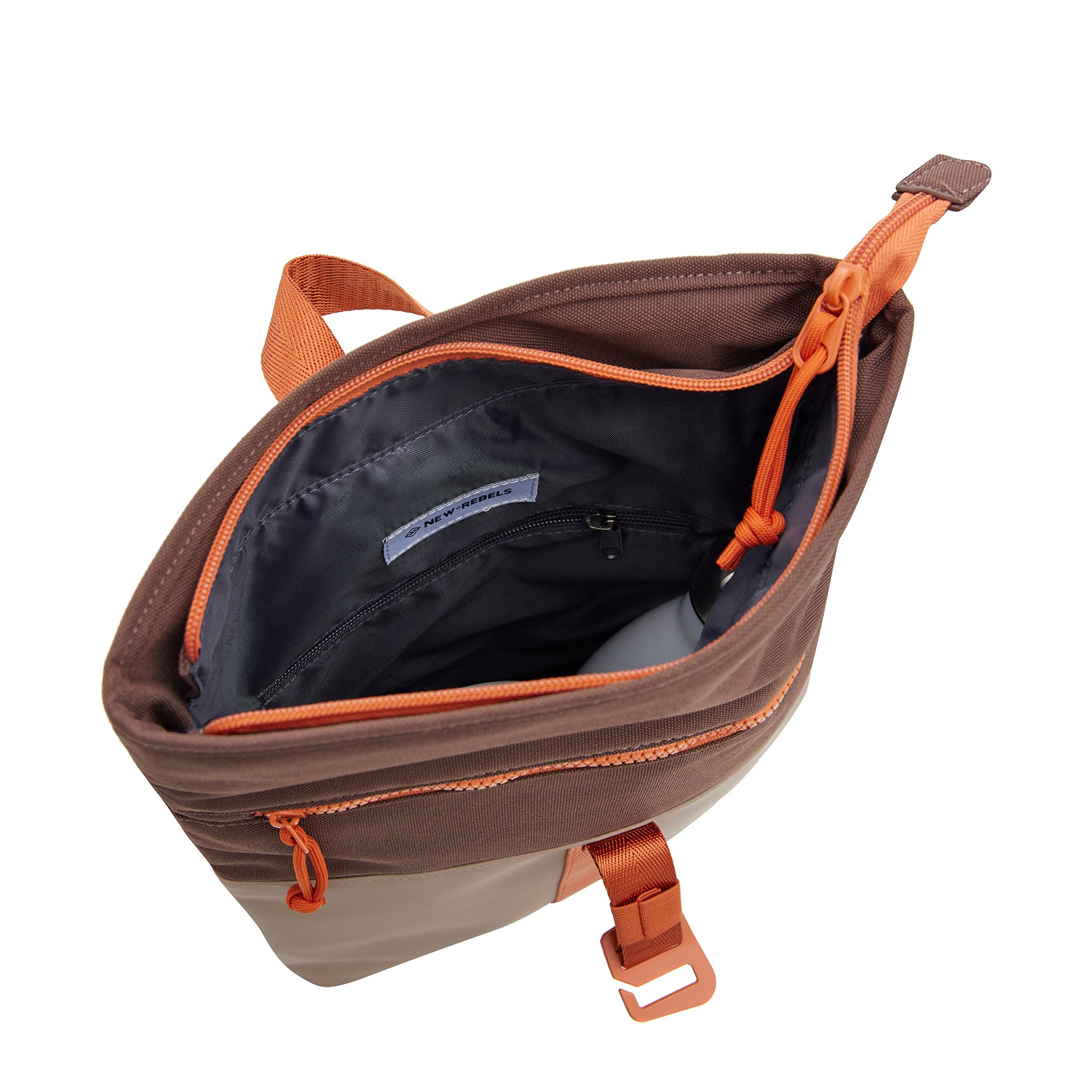 Wasserabweisender Rucksack 'Mart' mini 7L Ferron Kaffee