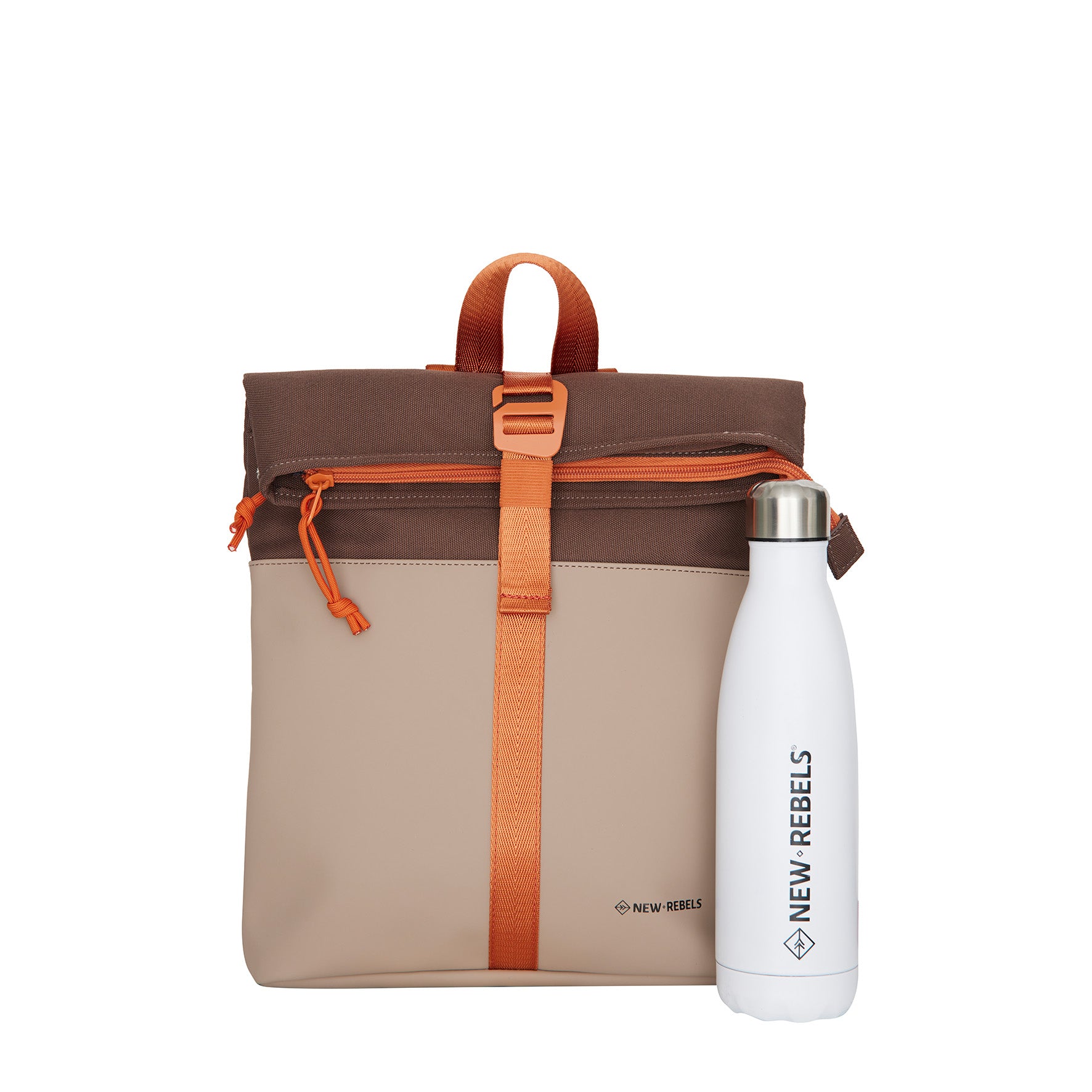 Wasserabweisender Rucksack 'Mart' mini 7L Ferron Kaffee