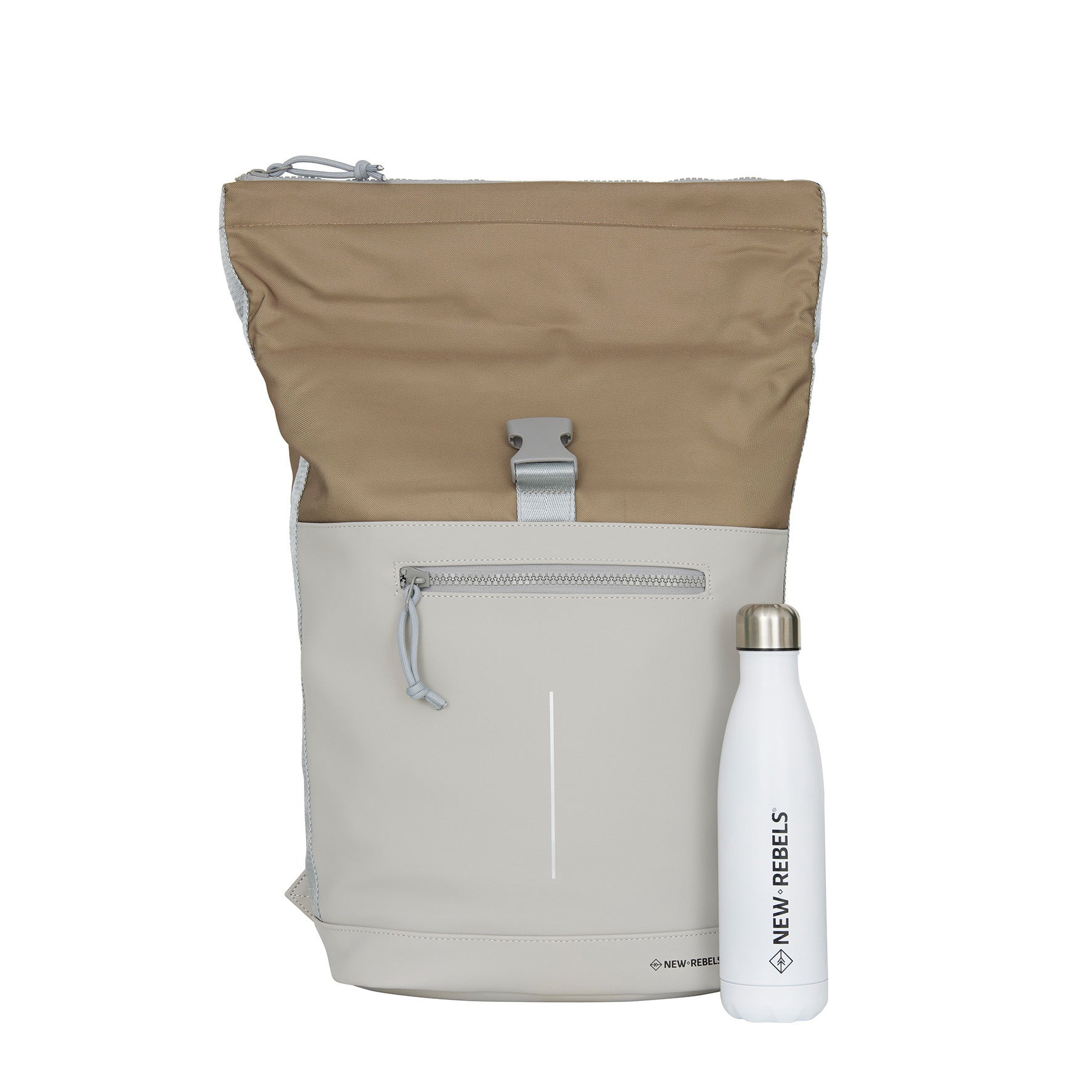 Wasserabweisender Rucksack 'Mart' 16L Ferron Hellgrau