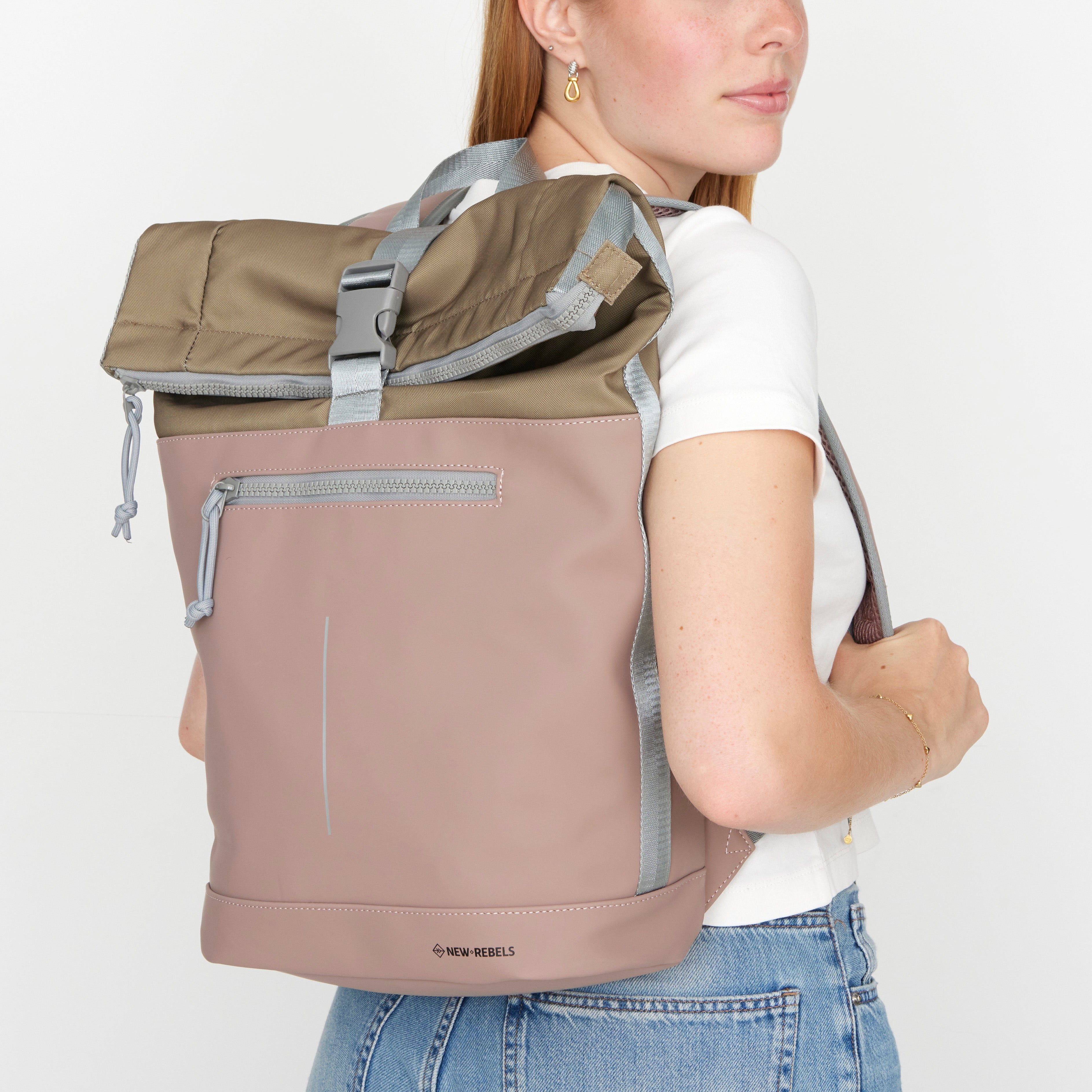 Wasserabweisender Rucksack 'Mart' 16L Ferron Rosa