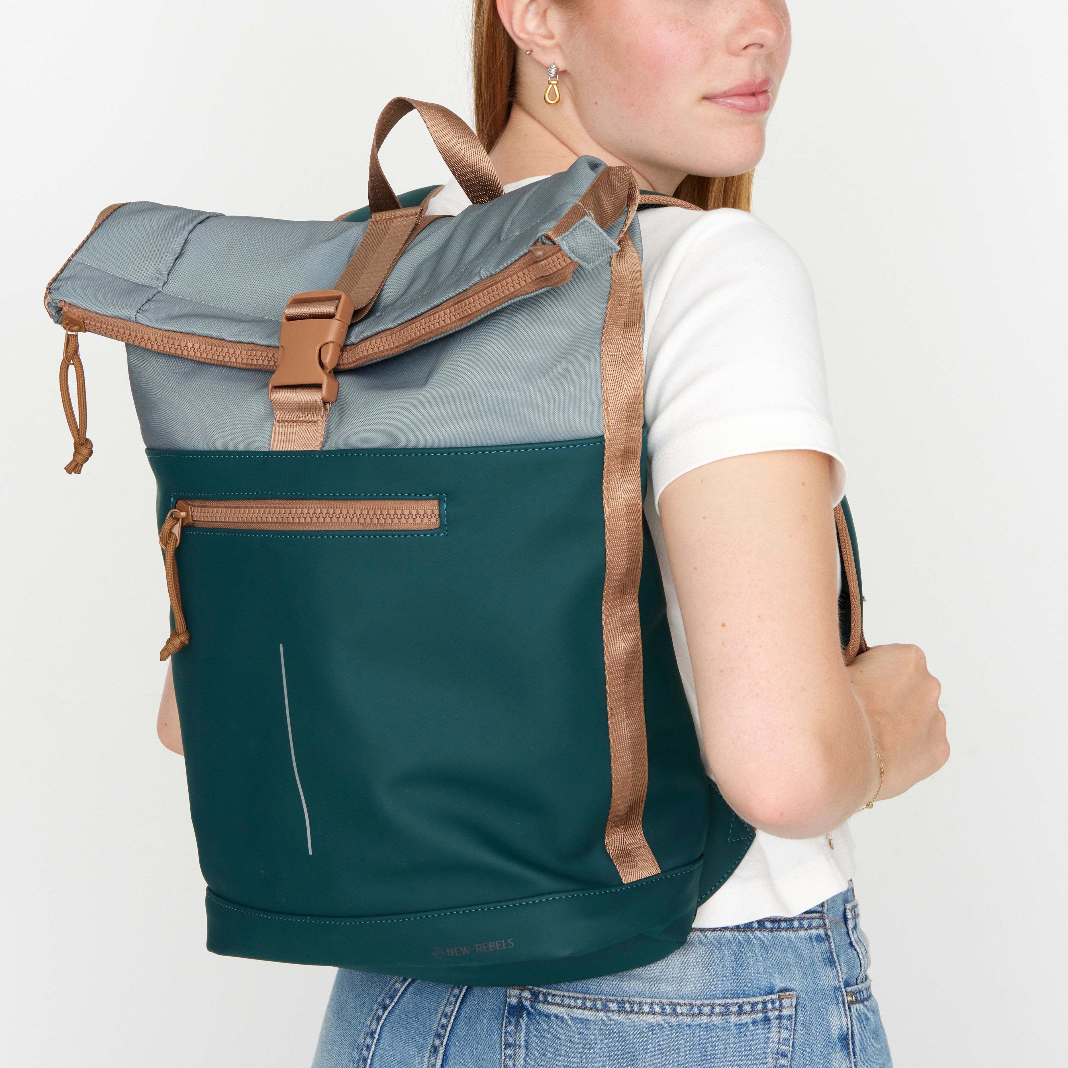 Wasserabweisender Rucksack 'Mart' 16L Ferron Petrol