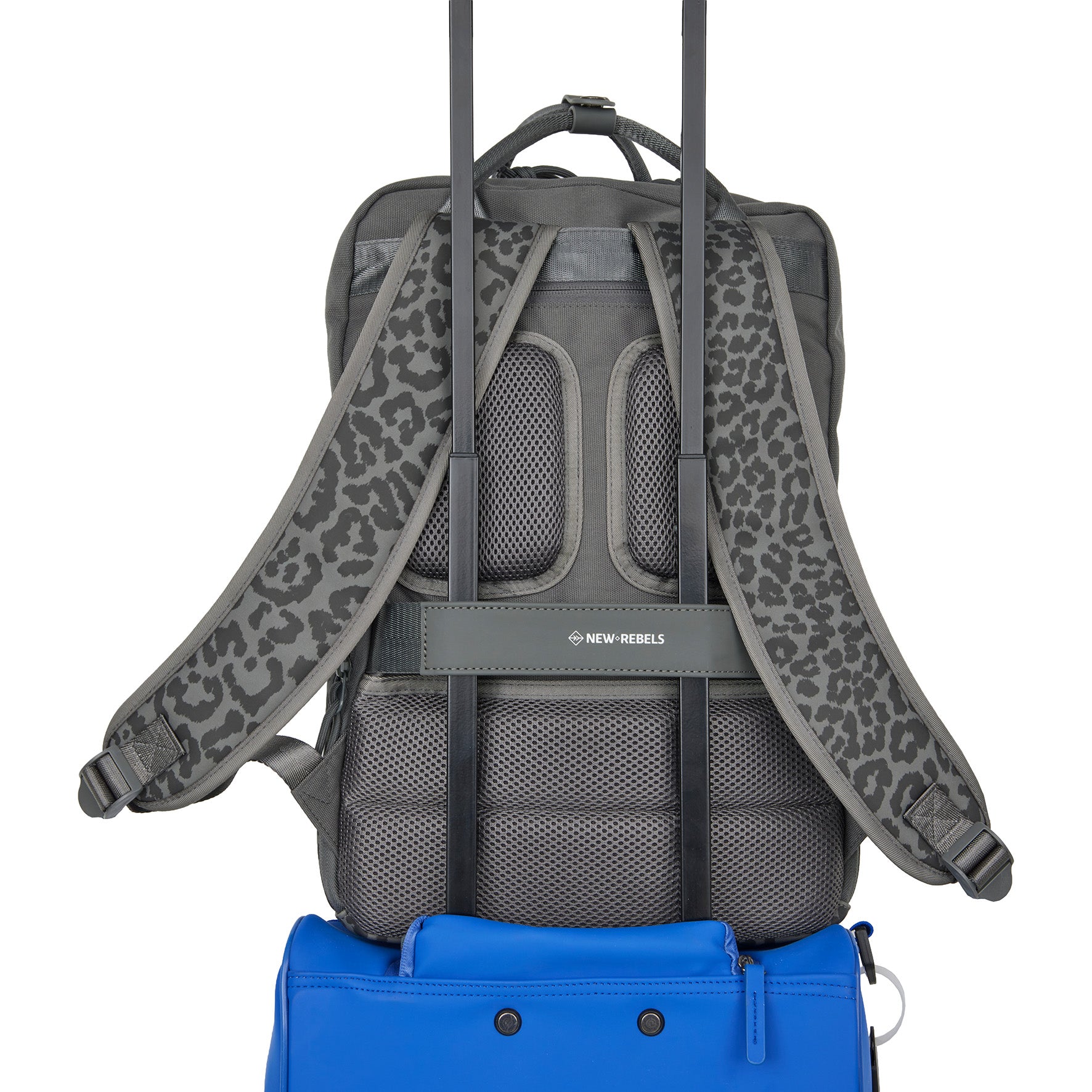 Urban Leopard - Wasserabweisender Rucksack 'Milwaukee' 20L Grau