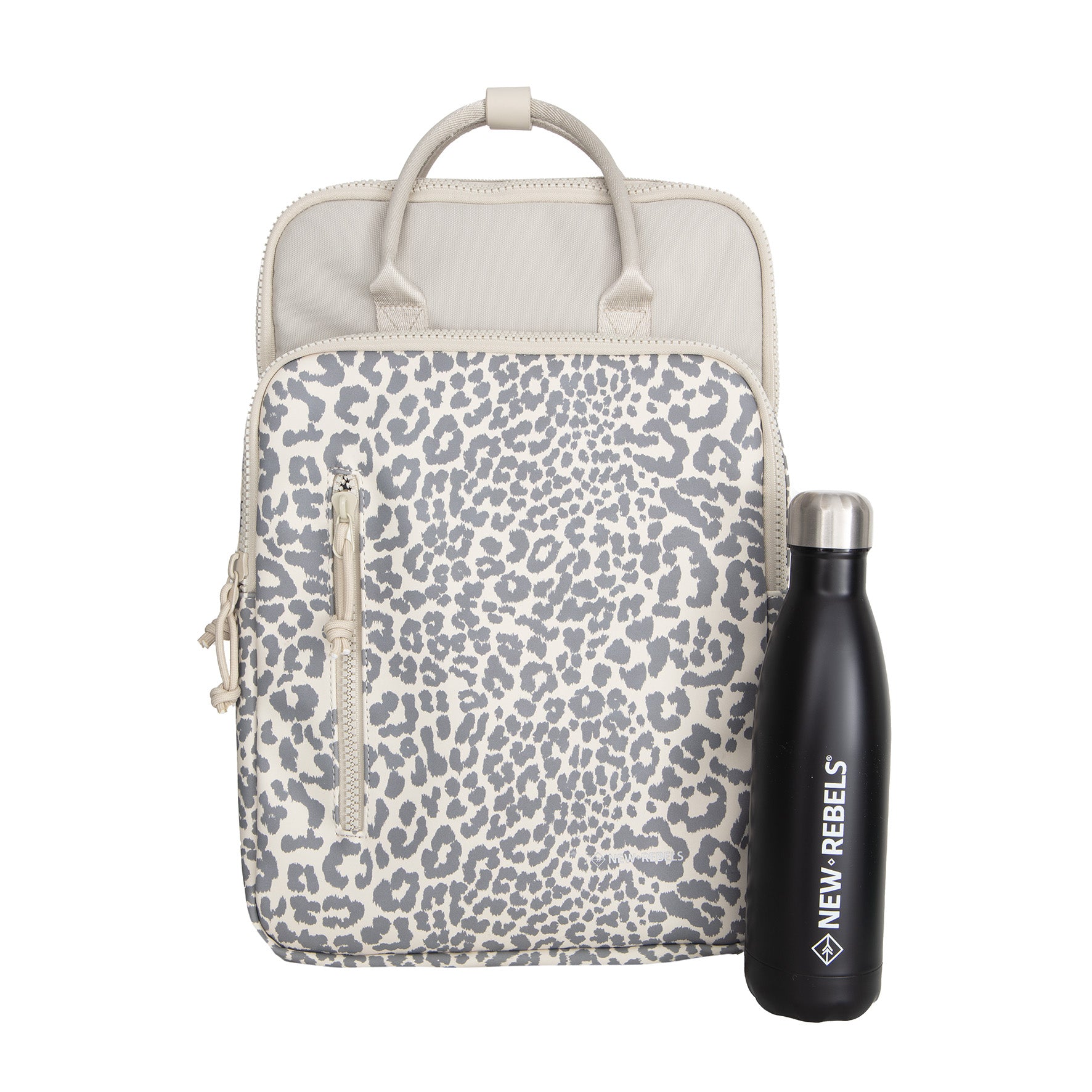 Urban Leopard - Wasserabweisender Rucksack 'Milwaukee' 20L Beige