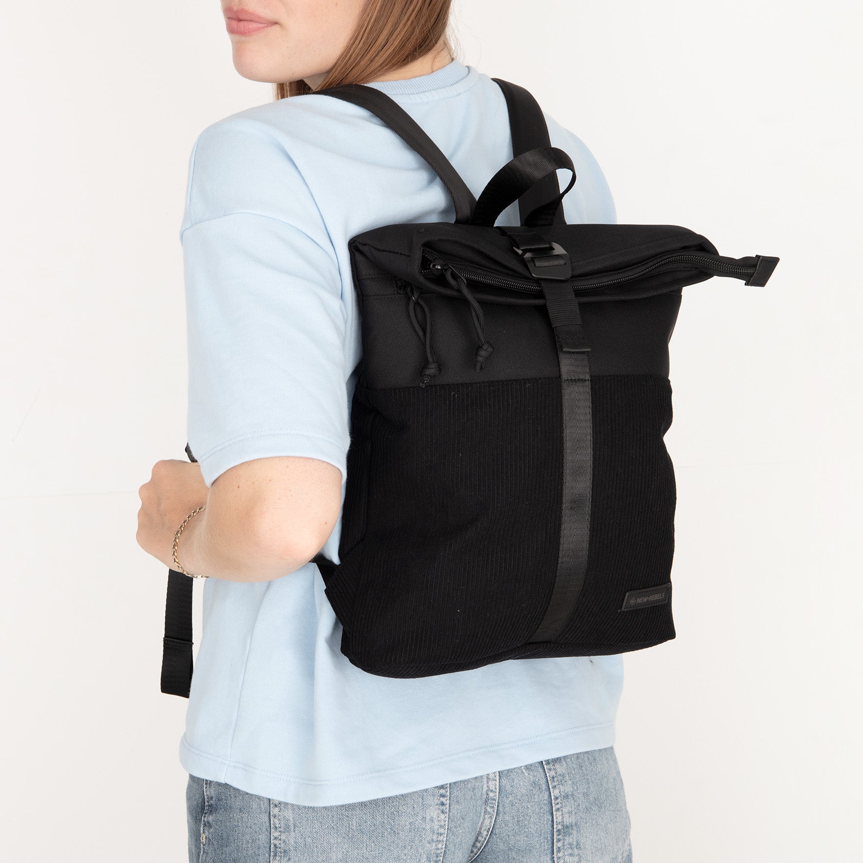 Ribbi - Rugzakje 'Los Angeles' mini black 7L