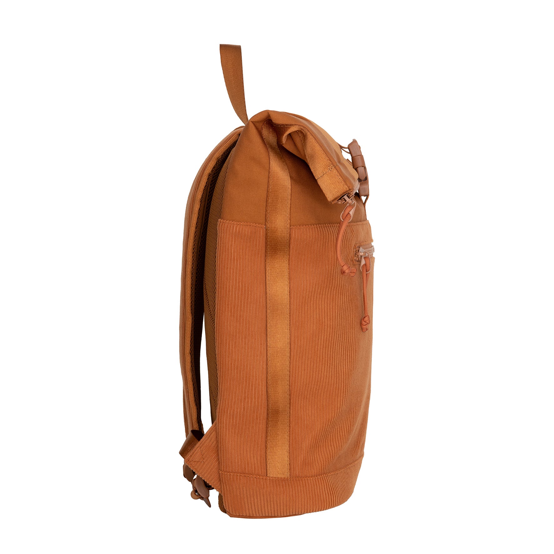 Ribbi - Rollrucksack 'New York' Coffee Brown 17–21L