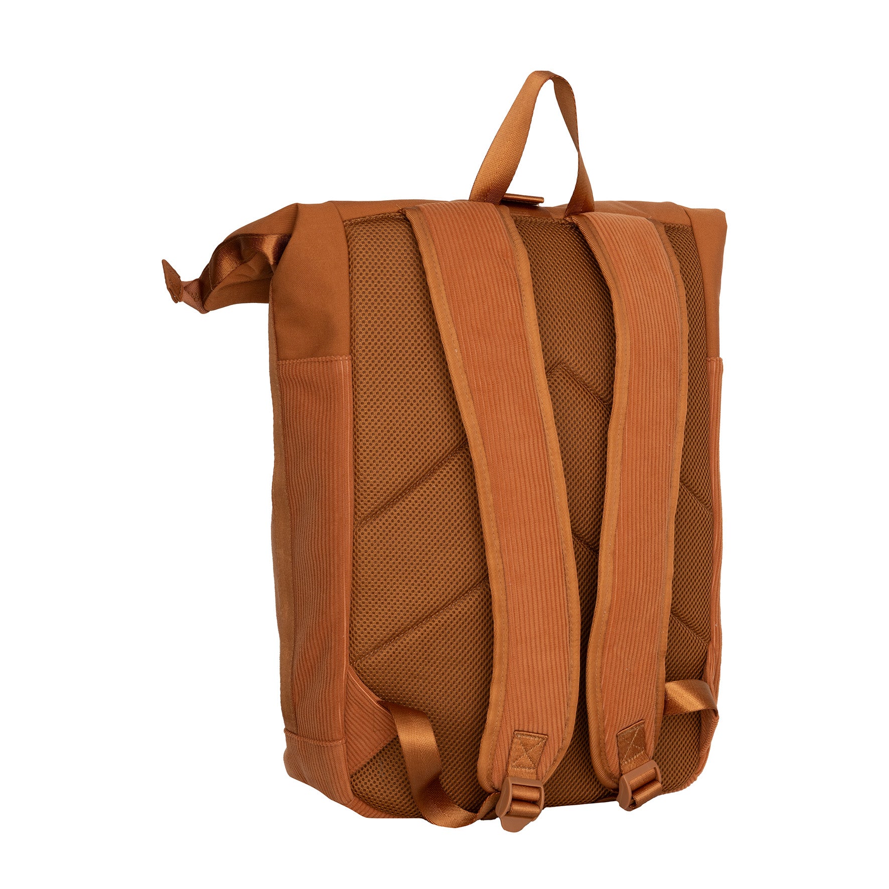 Ribbi - Rollrucksack 'New York' Coffee Brown 17–21L