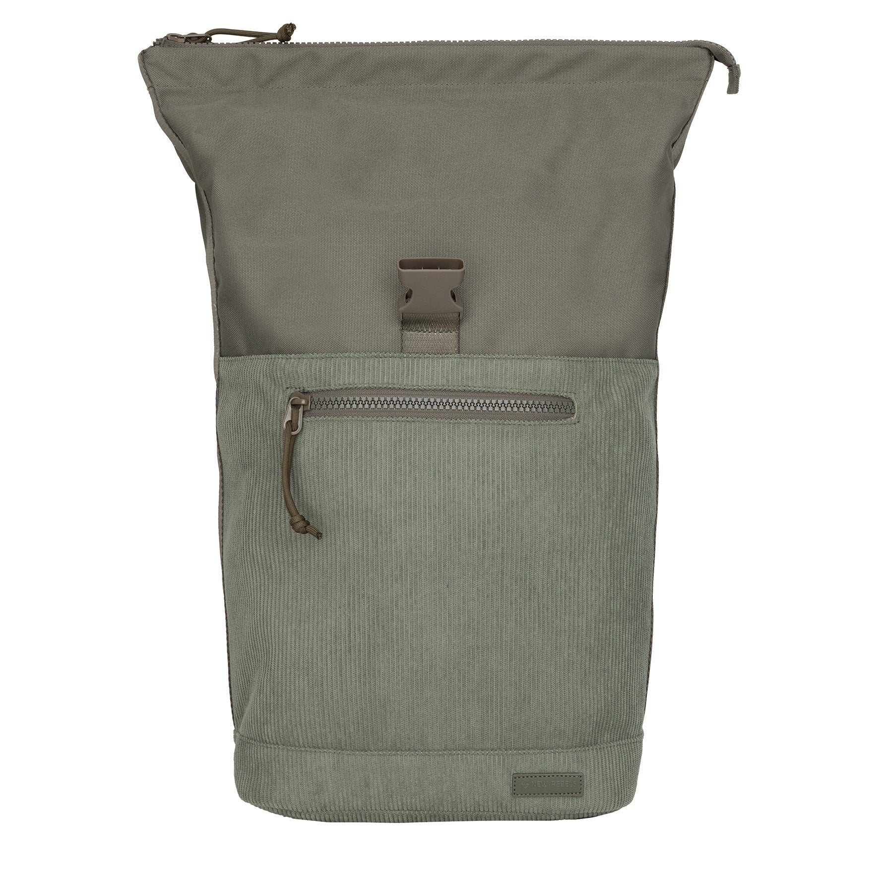 Ribbi - Rollrucksack 'New York' Sage Green 17–21L