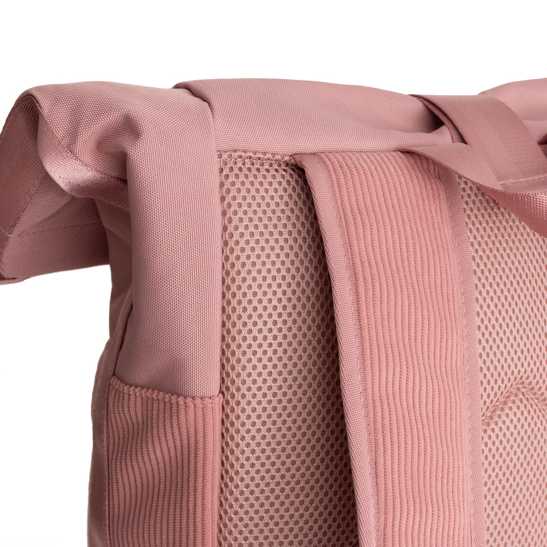 Ribbi - Rollrucksack 'New York' Old Pink 17–21L