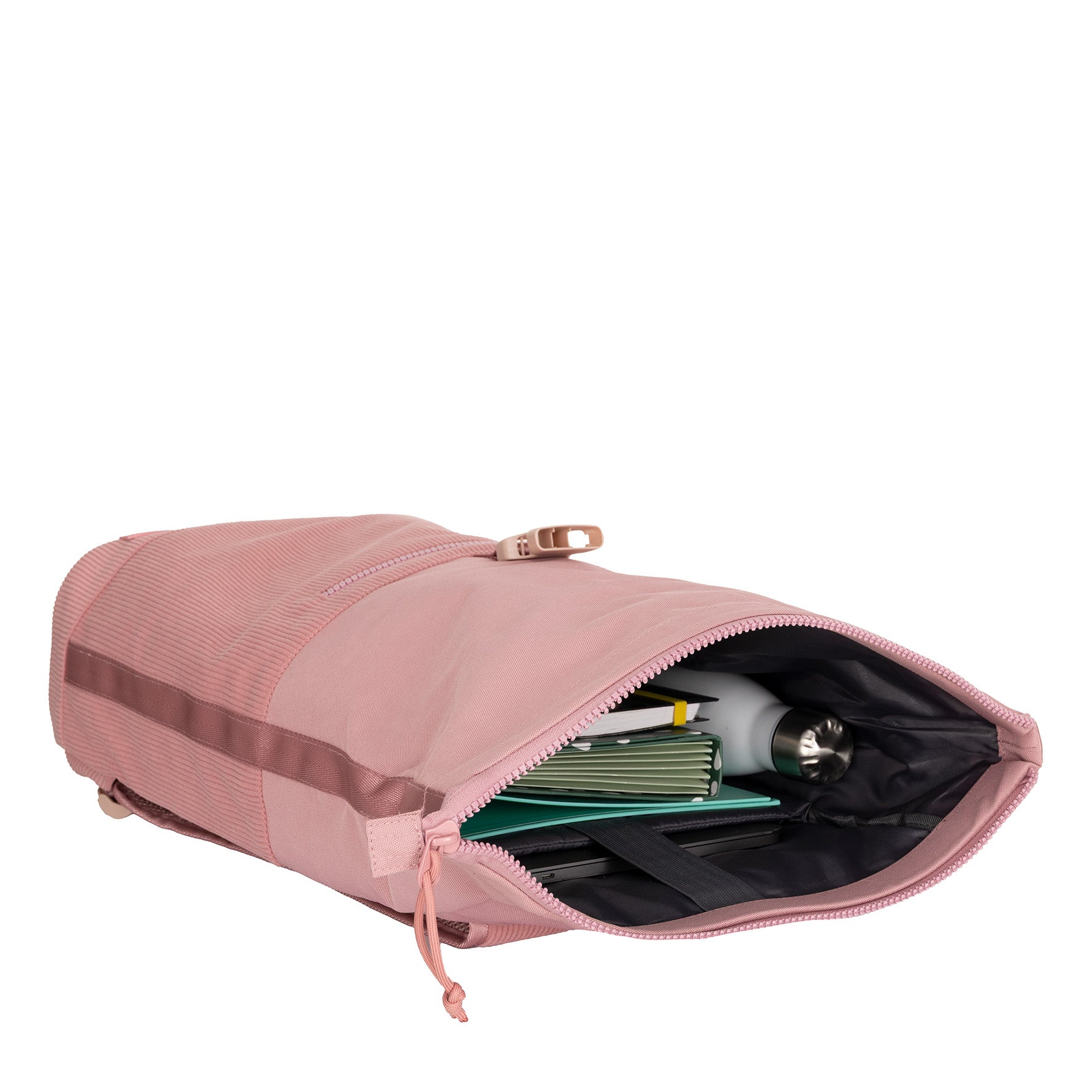 Ribbi - Rollrucksack 'New York' Old Pink 17–21L