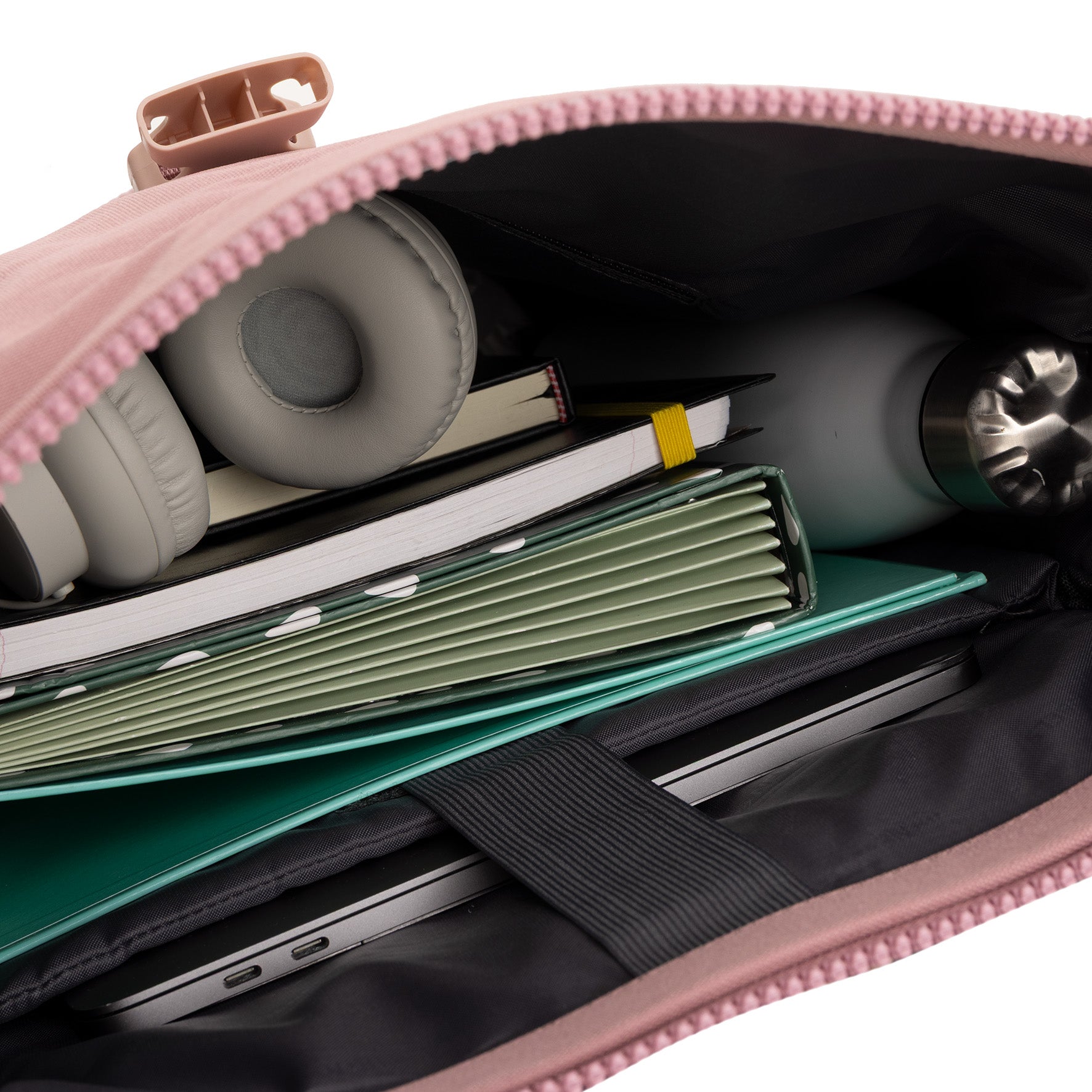 Ribbi - Rollrucksack 'New York' Old Pink 17–21L