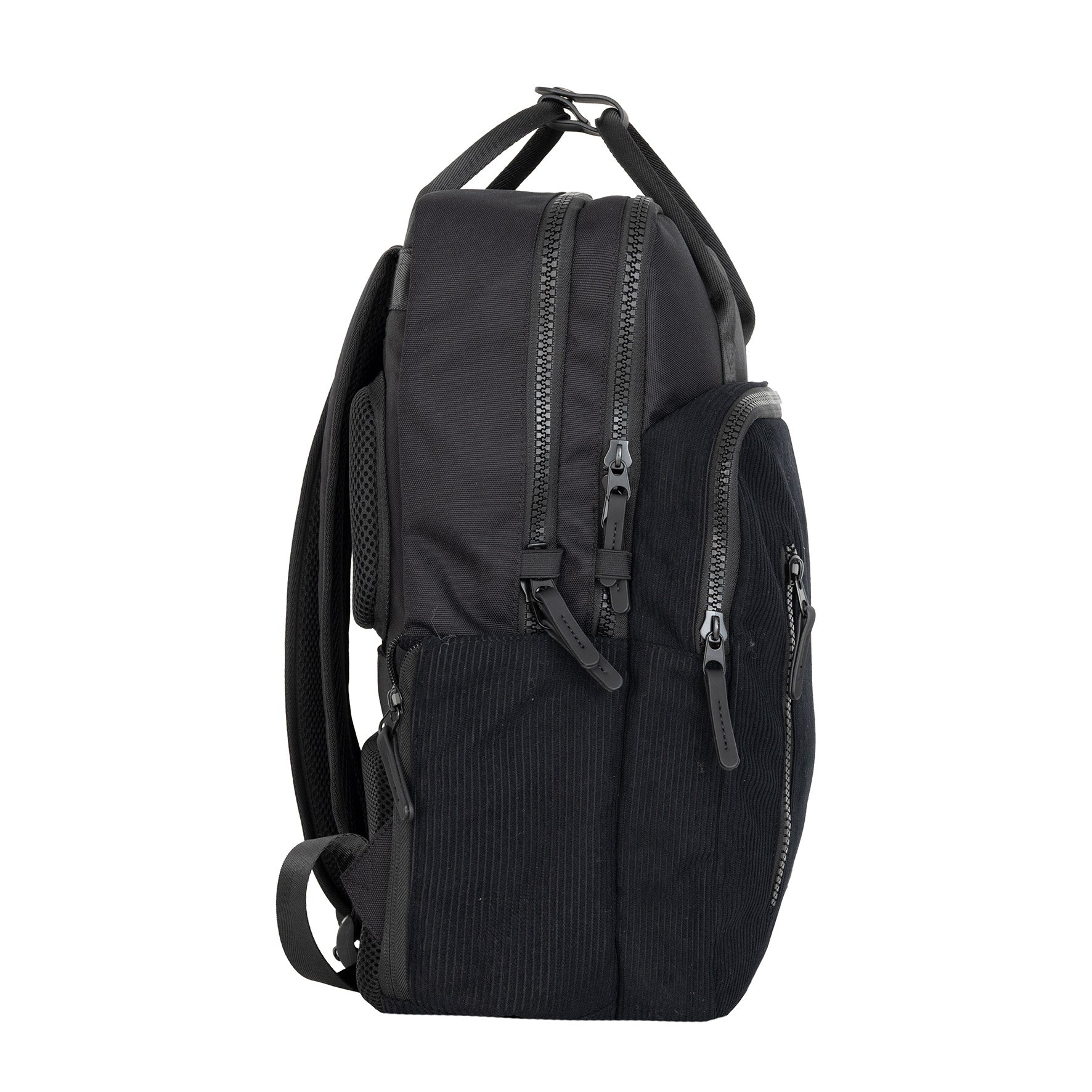 Ribbi - Laptoprucksack 'Milwaukee' Schwarz 18L