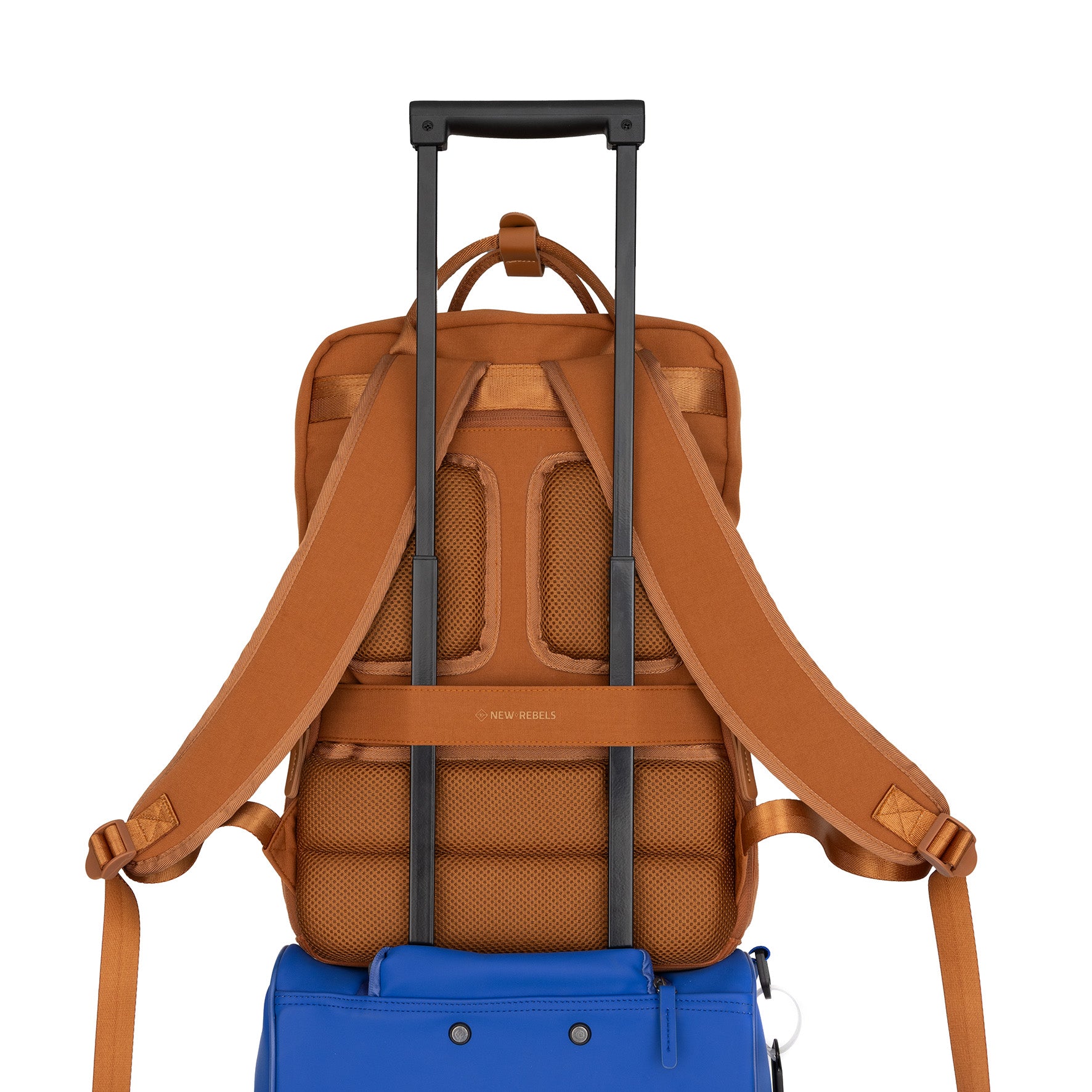 Ribbi - Laptoprucksack 'Milwaukee' Coffee Brown 18L