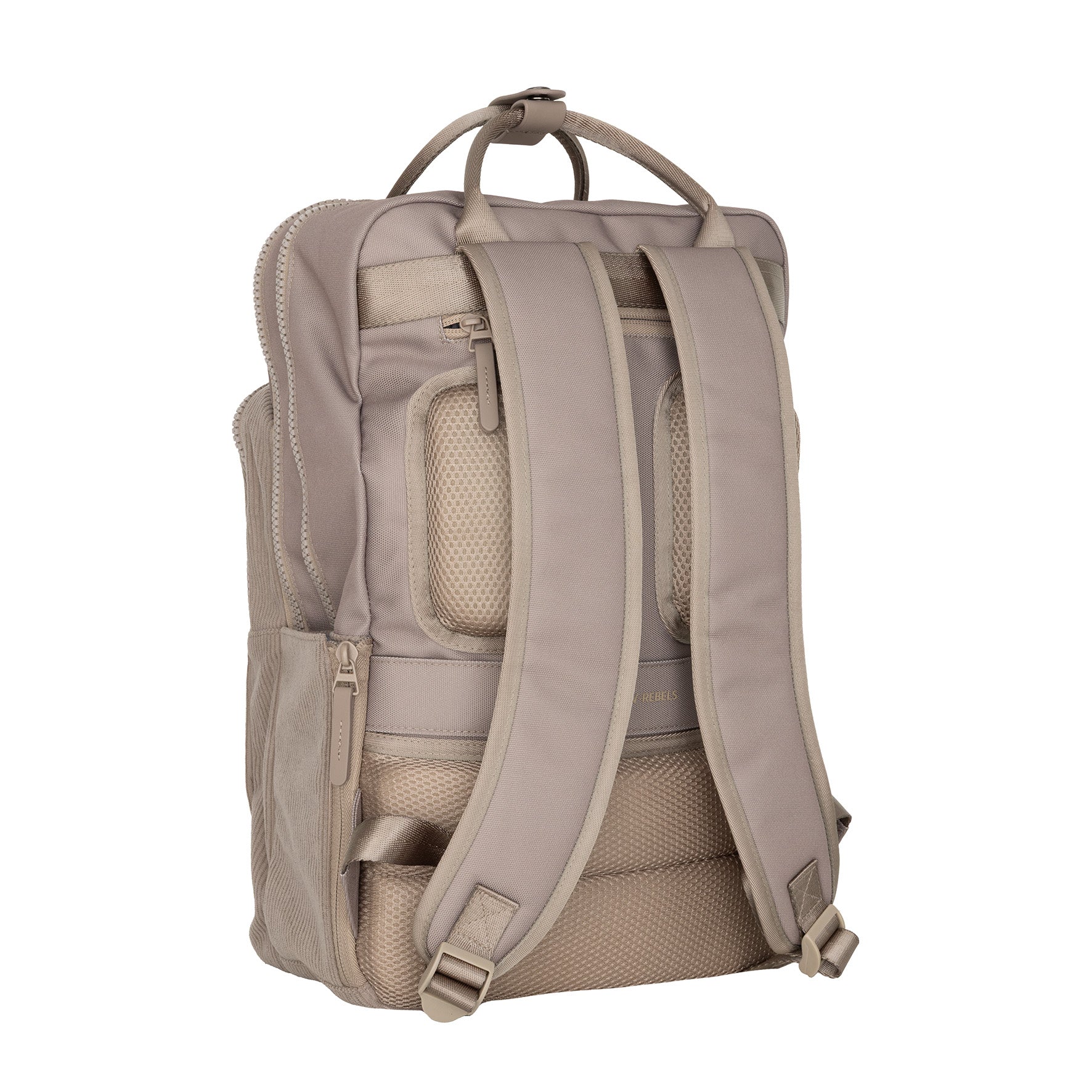 Ribbi – Laptoprucksack 'Milwaukee' Taupe 18L