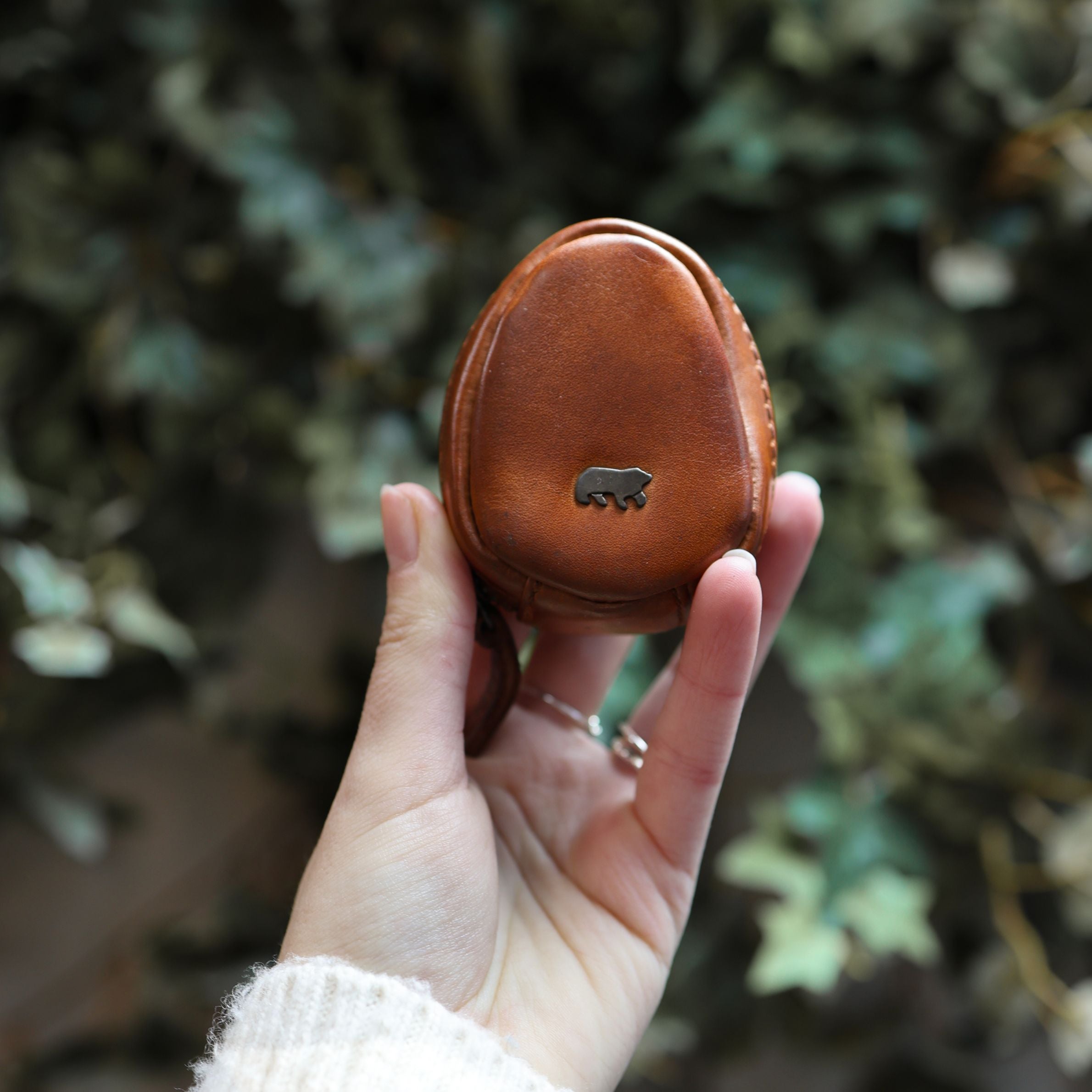 Bag Charm/Etui 'Fieke' Cognac